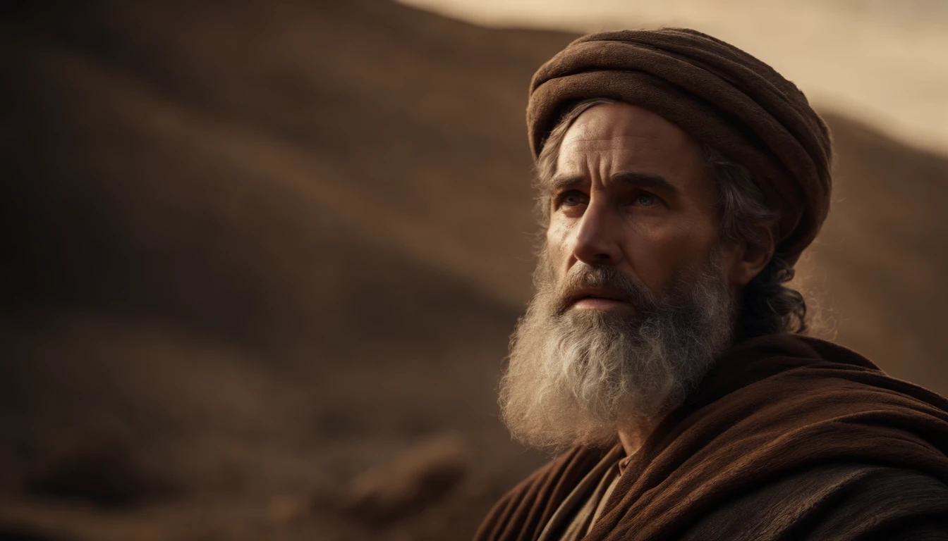 Prophet Isaiah of the Bible. Biblical character.