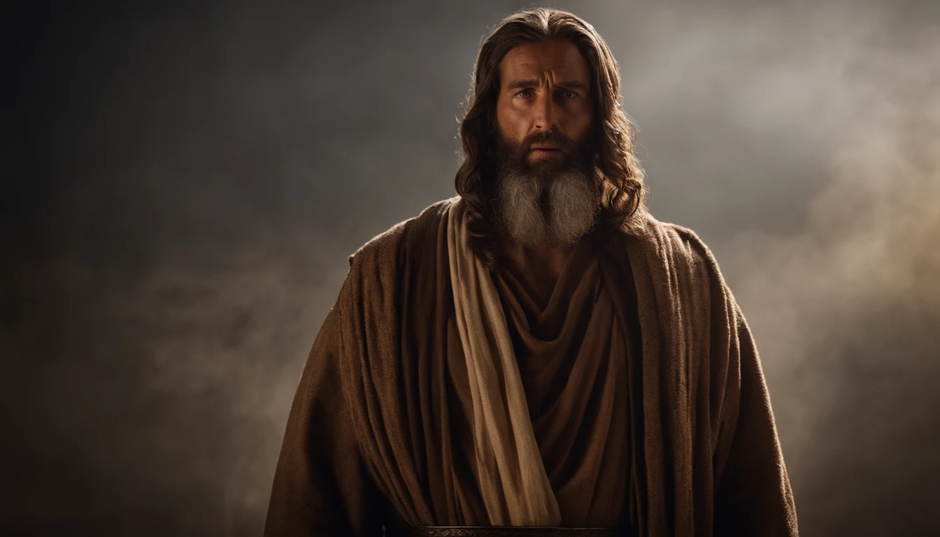 Prophet Isaiah of the Bible. Biblical character.