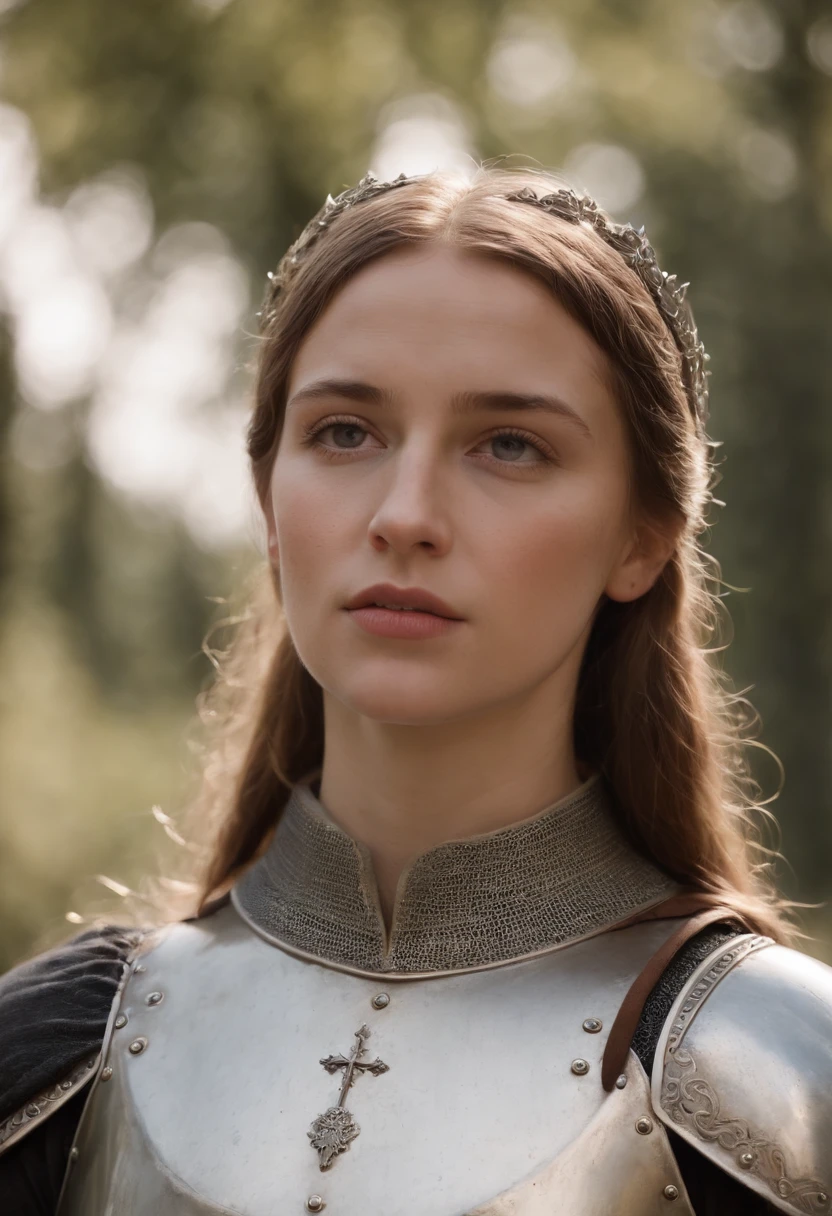 Create a Joan of Arc as she was in her day in high definition.