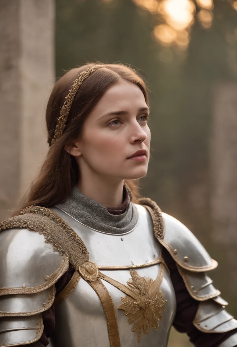 Joan of Arc as she was in her day in high definition and 4k realism.