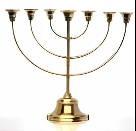 Golden candlesticks along with golden cup