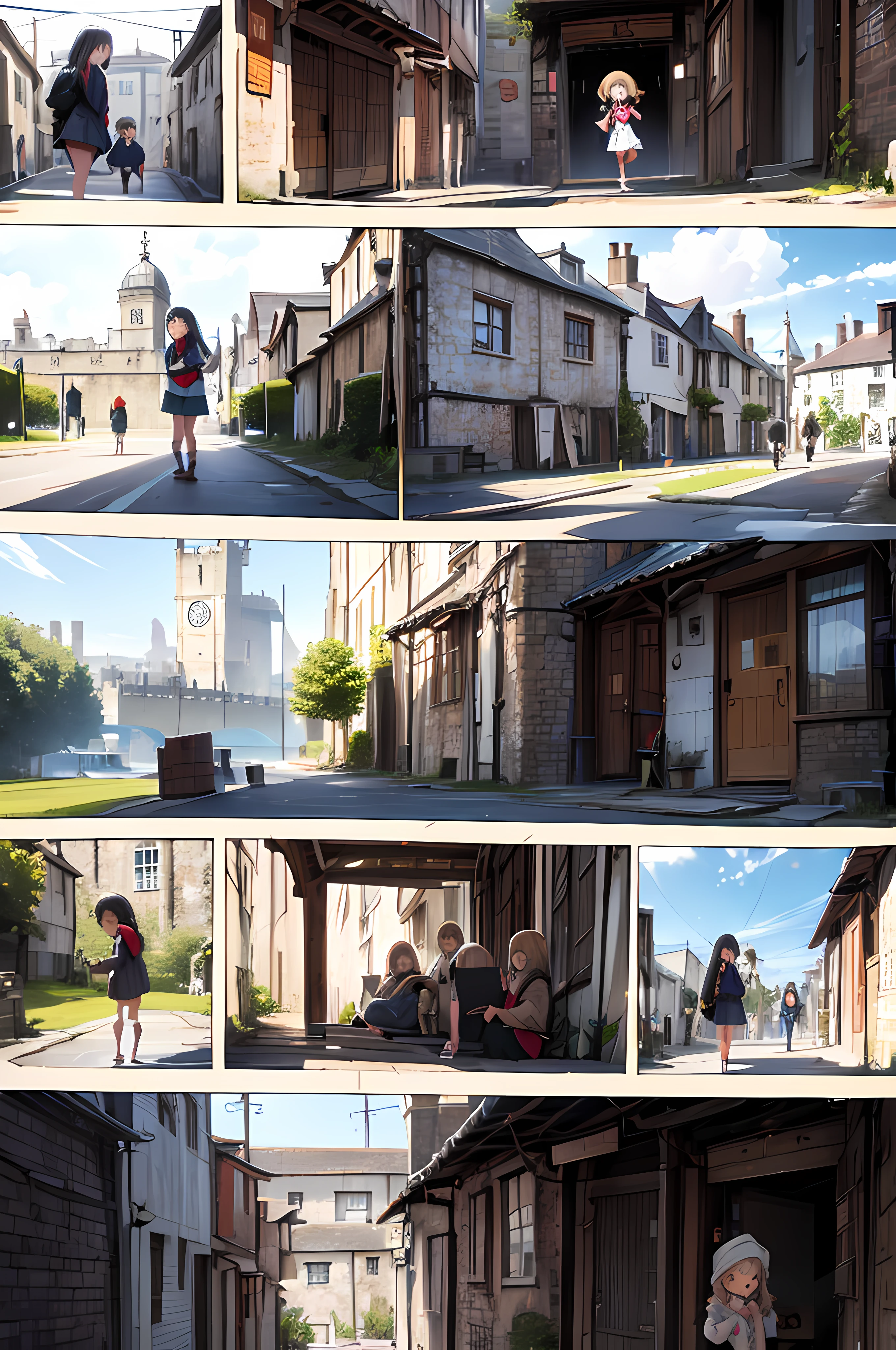 comic_panel_layout:1.3, *********** goes to the tower of london