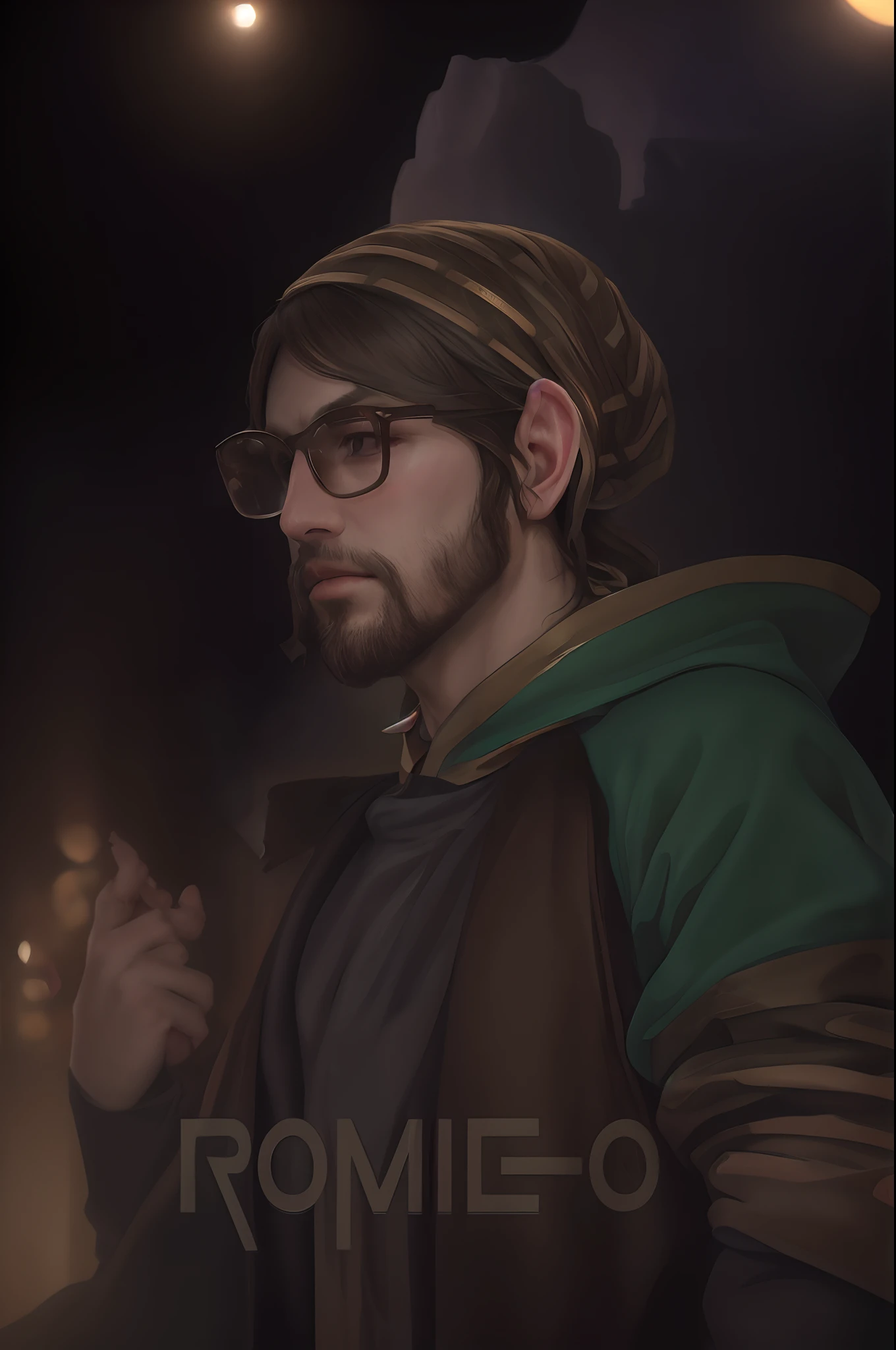 (Beautiful druid boy:1.3)  (extremely detailed CG unity 8k wallpaper,masterpiece, best quality, ultra-detailed, beautiful detailed eyes:1.2),best illumination, (best shadow, an extremely delicate and beautiful, bloom), masterpiece, best quality:1.1, realistic:1.3, cinematic lighting:1.2, in the dark cavern:1.5, ultra photoreal, photorealistic:1.0, sharp focus:1.1, depth of field:1.1, 50mm, style of Nathan Wirth, Hasselblad X1D II, Porta 160 pointy ears, elf