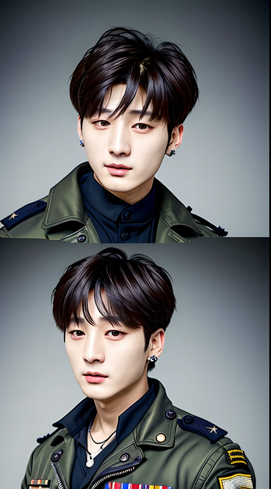 Jeon Jungkook in the military