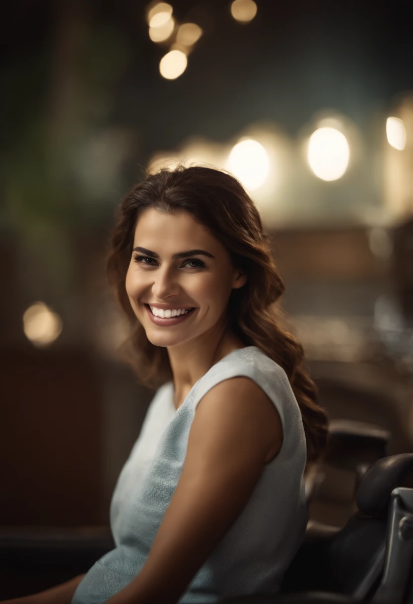 jovem dentista mulher sorrindo
