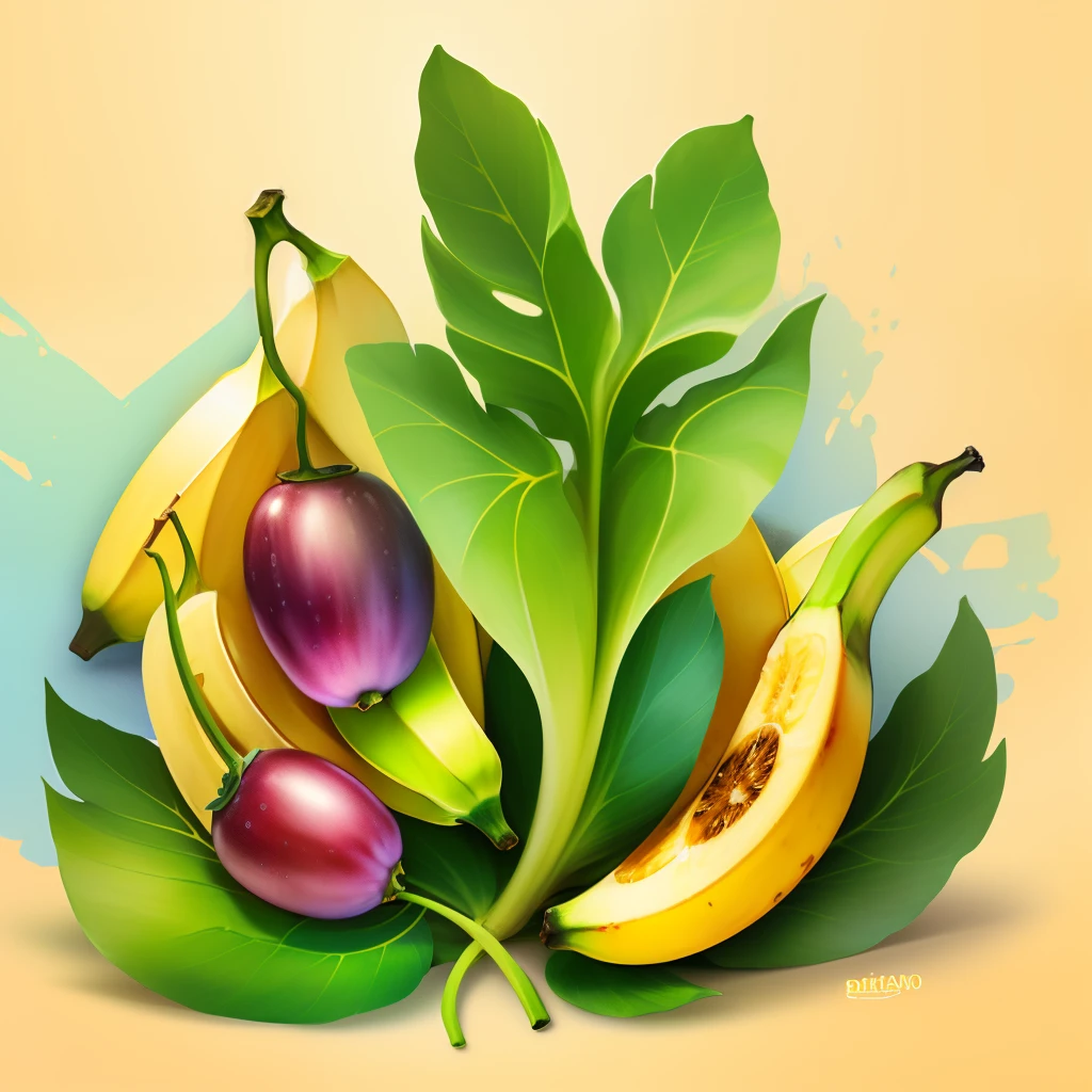 Banana grape kingdom logo