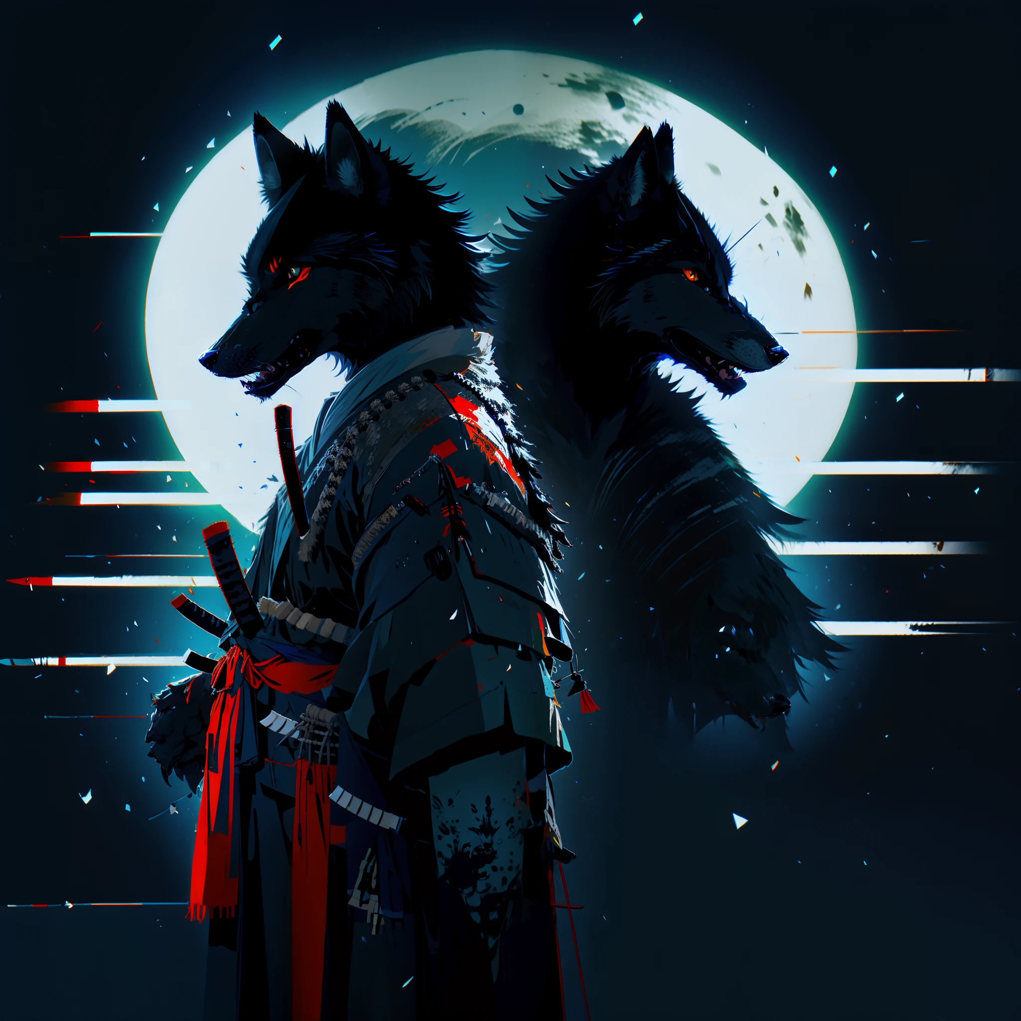 Black Wolf samurai