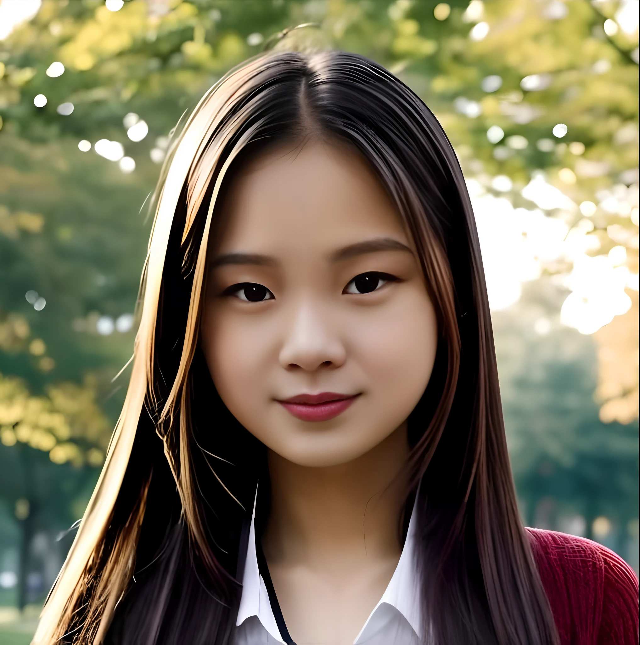 arafed asian woman with long hair and a white shirt, young asian girl, portrait of jossi of blackpink, jaeyeon nam, south east asian with round face, xision wu, a young asian woman, xintong chen, yanjun chengt, chinese girl, korean girl, asian girl with long hair, young adorable korean face, wenfei ye, caricature