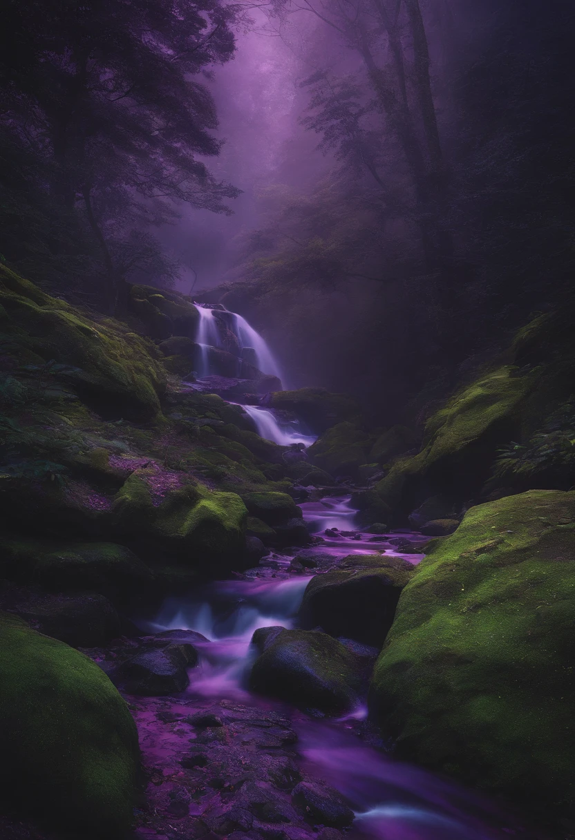 dia das bruxas, Arte roxa, arte digital, 2D, purple,