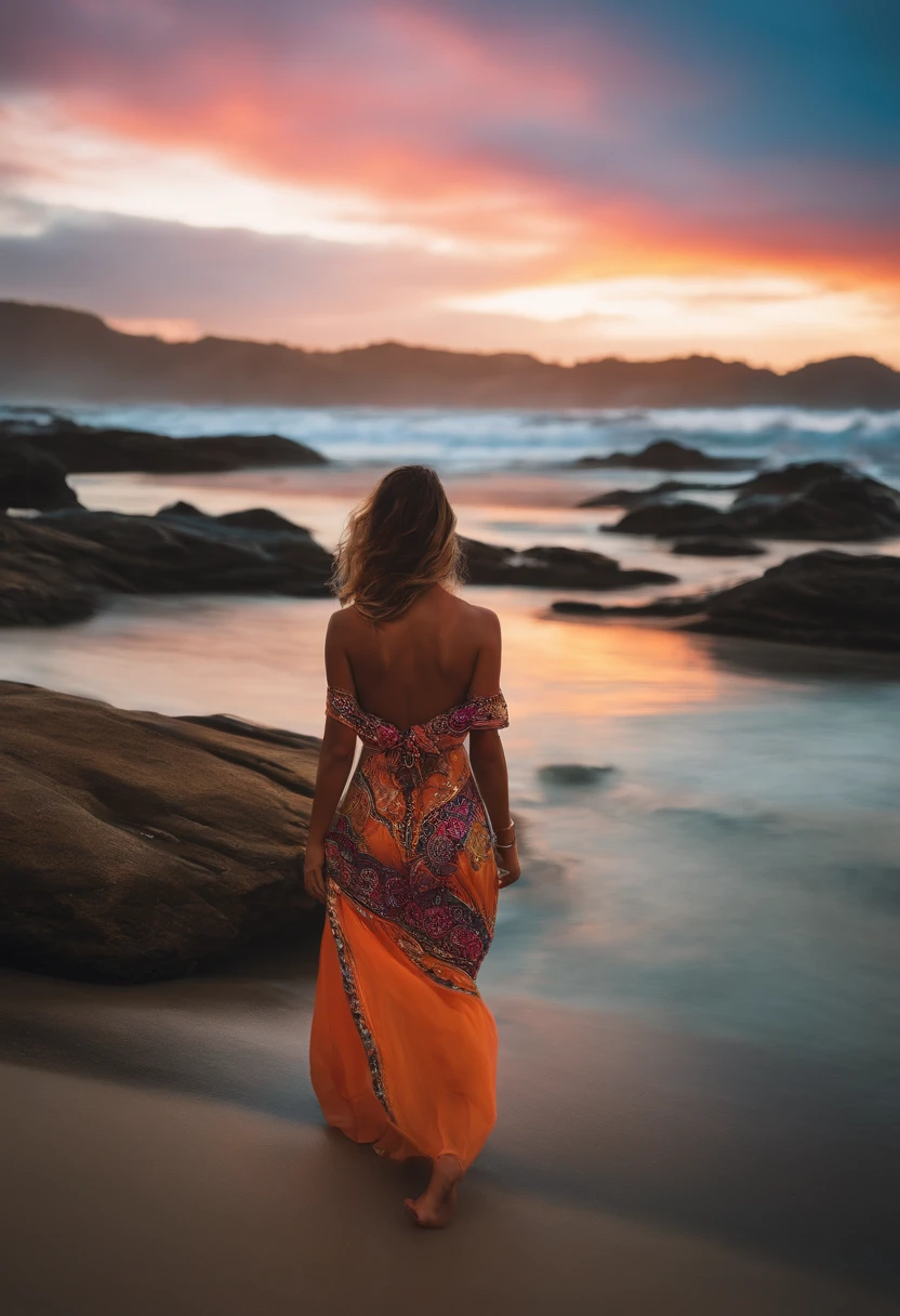 MULHER LINDA NA PRAIA