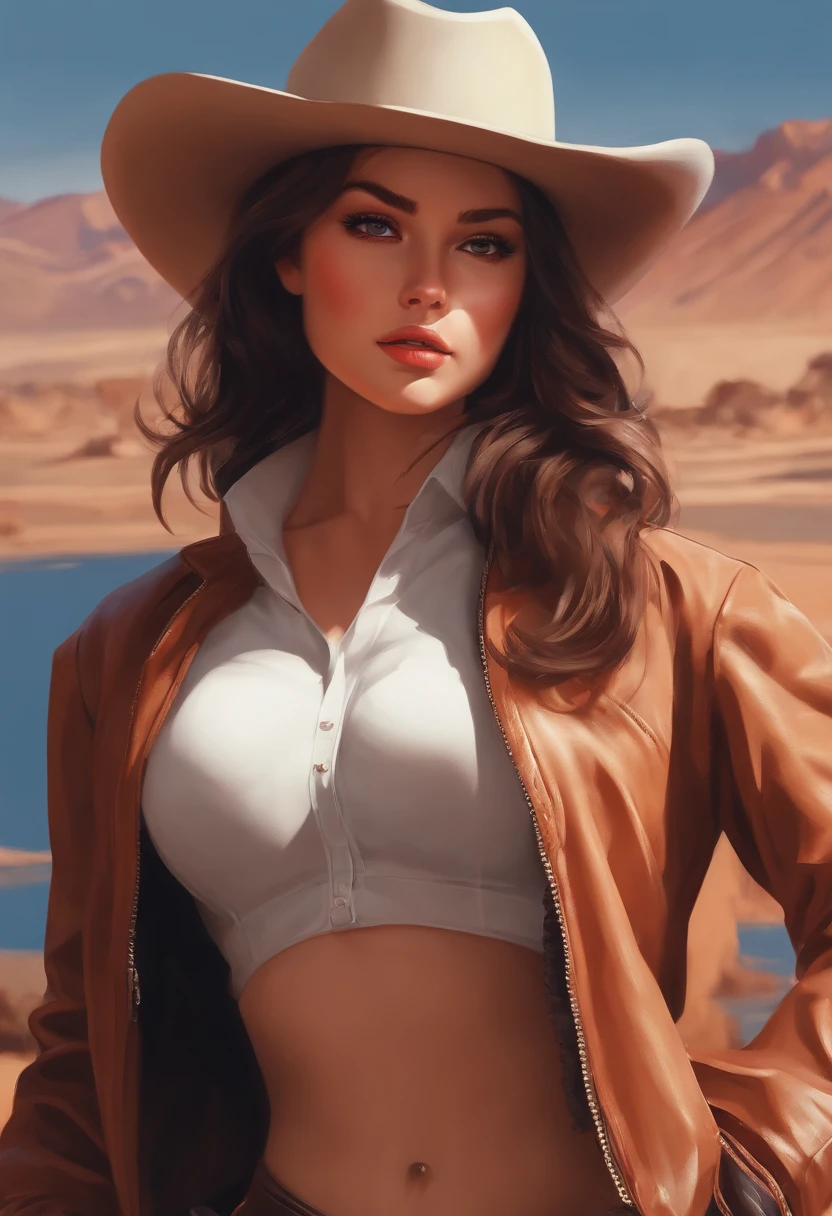 a woman (only Wearing black Bikini tops,bikini bottoms,String Only Micro Bikini,Very large breasts, :1.3)
no primeval clothes,No long pants