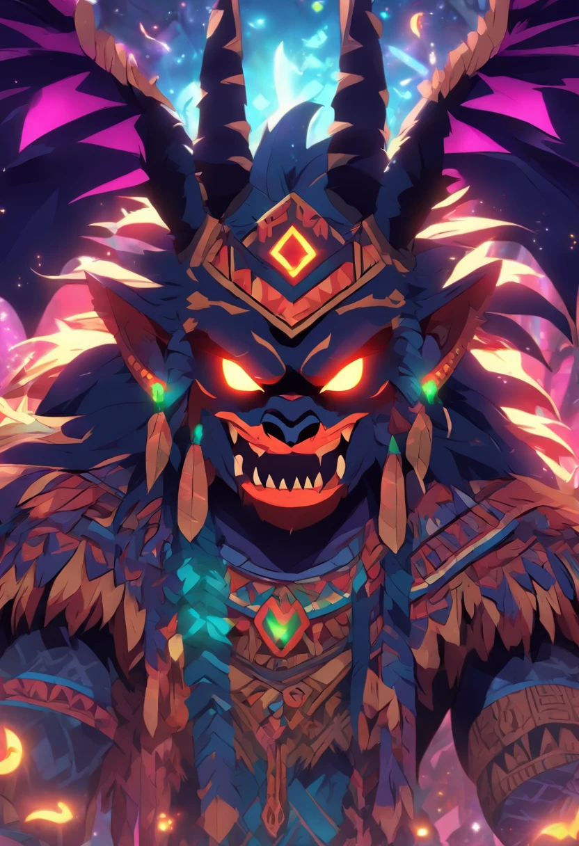 (((Camazotz))) best quality, ultra-high resolution, 4K detailed CG, masterpiece, Camazotz, Mayan Bat God, Mayan clothing, Mayan mythology, Mexico, aesthetics,((Bat God)) beautiful image, centered on the screen