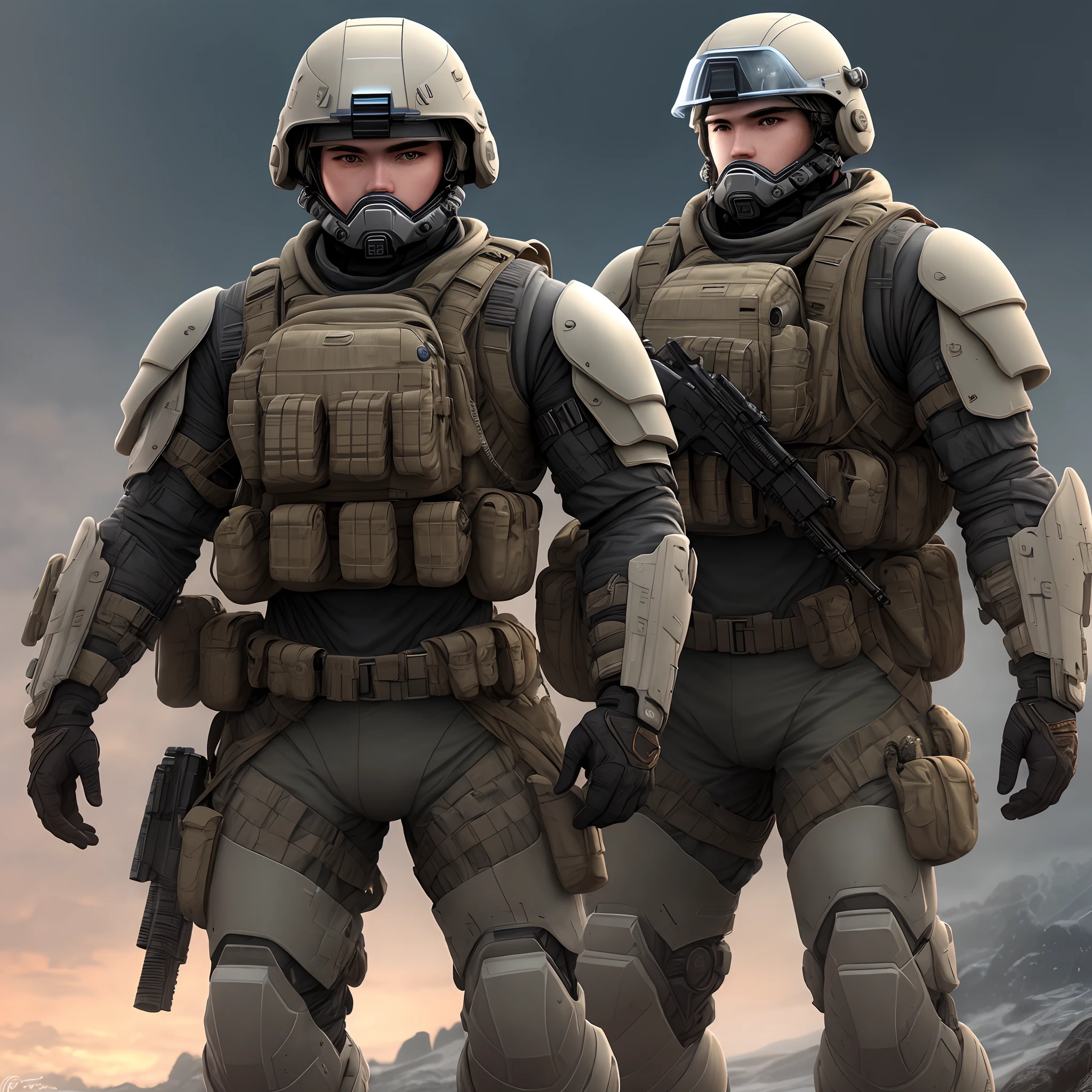 the future full gear soldier