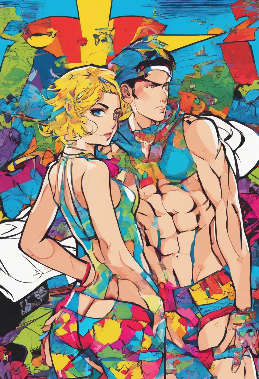 Anime hot boy underwear