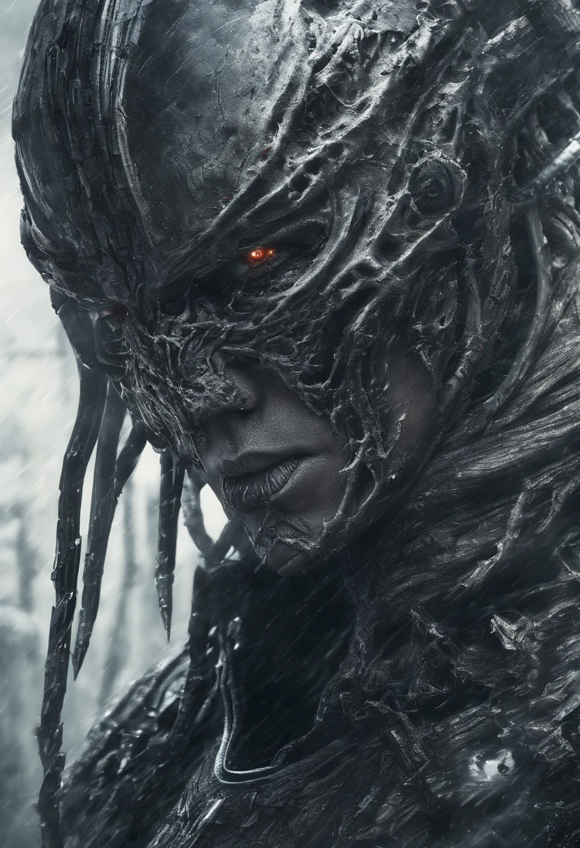 Young Charlize Theron as a Space Viking, Long Braided hair, (Dirty Blood Splattered Face), Runic Tattoos, Neon Highlights on Armour, Futuristic Axe in Hand, Surrounded by the bodies of her rivals, On a Space station, Fires, Smoke, debris, abstract beauty, near perfection, pure form, intricate detail, ((Best quality, 8k, Masterpiece)), Ultra-detailed face, Detailed eyes, 8k post-production, High resolution, super Detail, trending on ArtStation, sharp focus, studio photos, intricate detail, Very detailed, By Greg Rutkowski