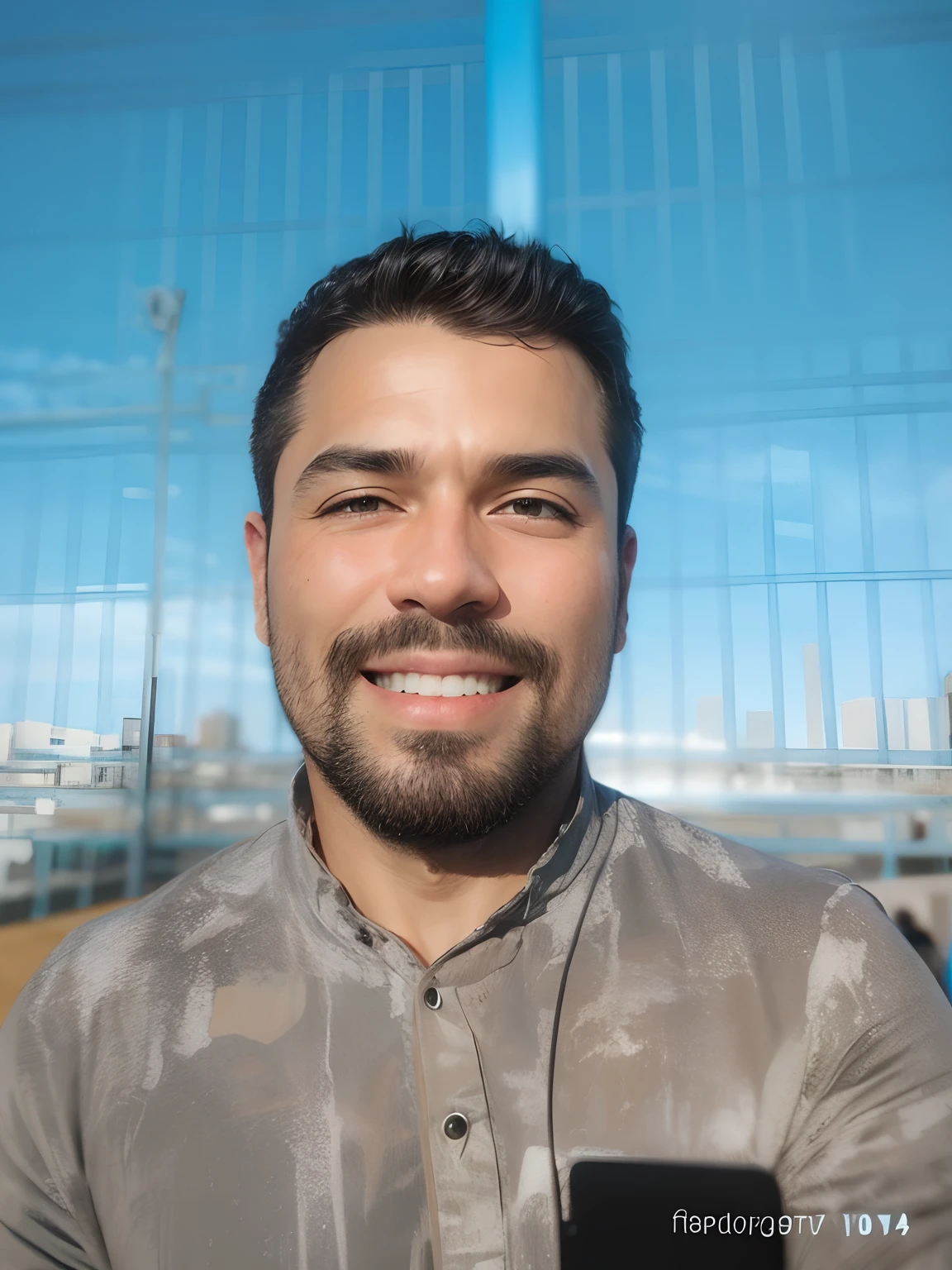 Create a professional profile photo