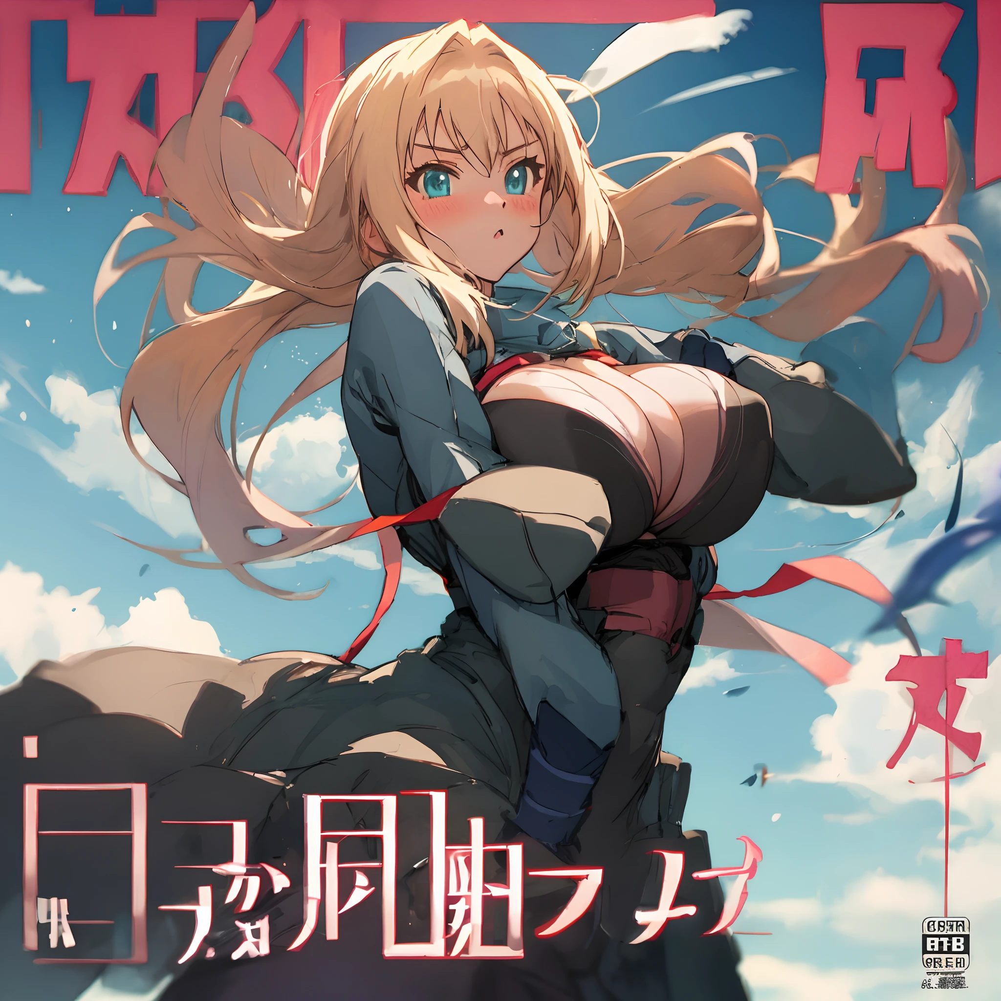 Big tit anime girl