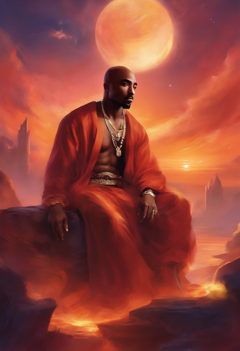 Tupac Shakur is the piru blood gangster