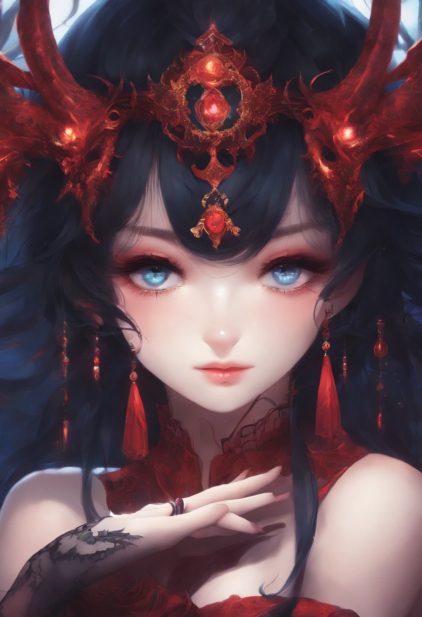 1girl anime demon