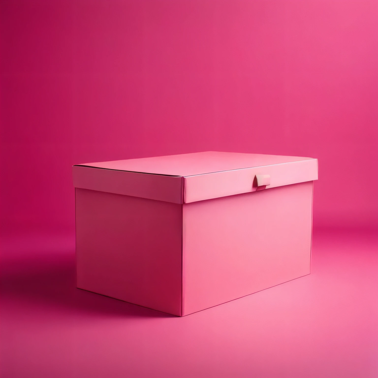 caixa rosa