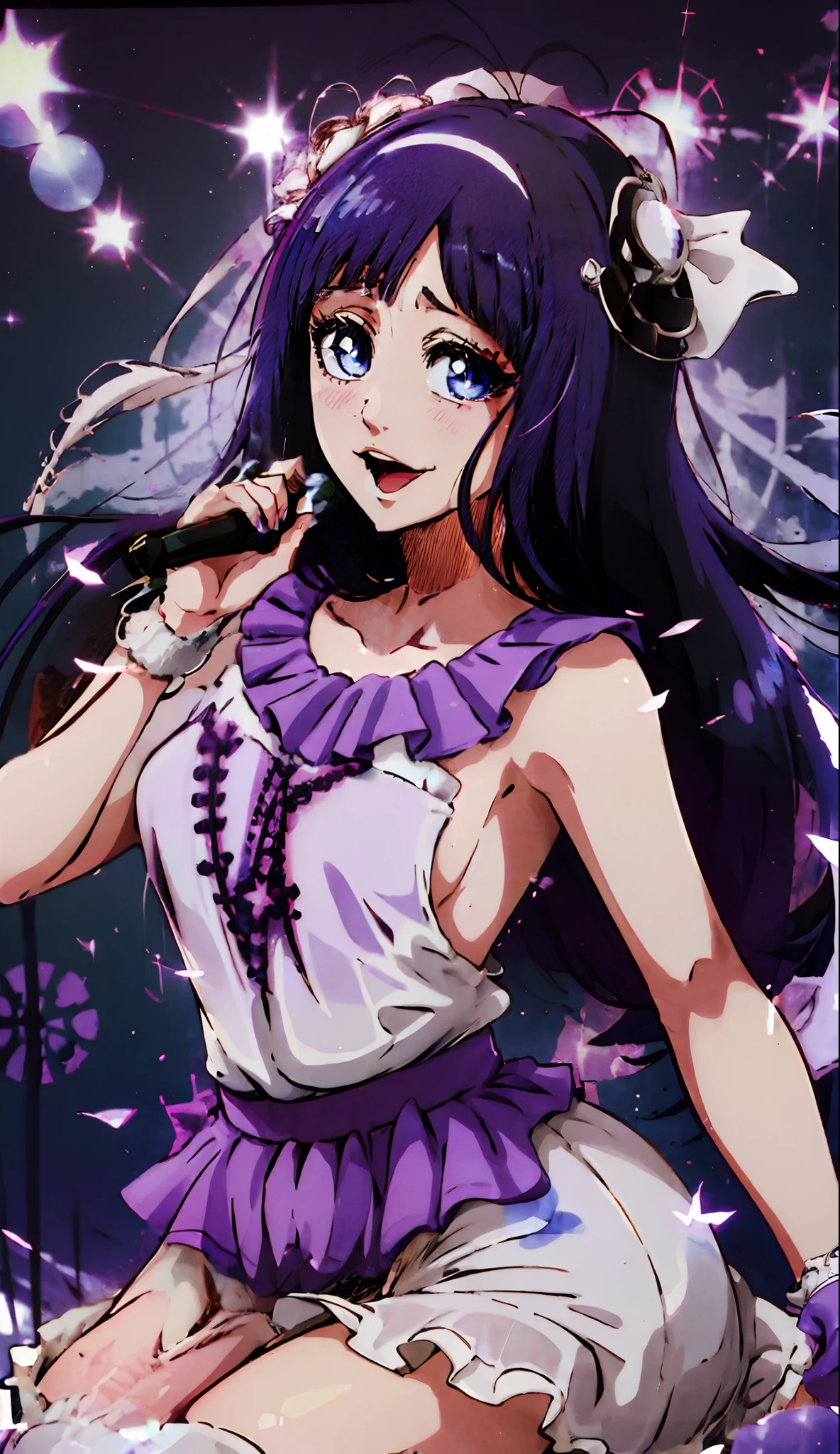 anime eyes, dark blue eyes