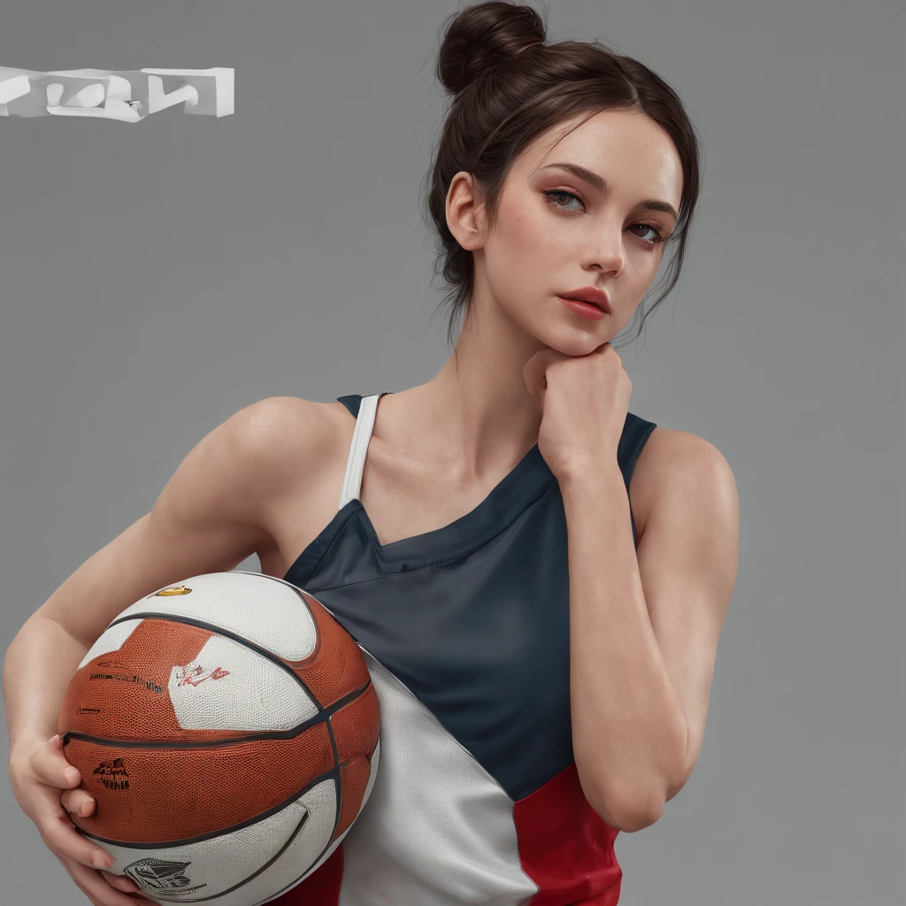 beautiful mature college girl, wearing basketball outfit, in basketball court, ((slim, petite)), photorealistic, photo, masterpiece, realistic, realism, photorealism, high contrast, photorealistic digital art trending on Artstation 8k HD high definition detailed realistic, detailed, skin texture, hyper detailed, realistic skin texture, armature, best quality, ultra high res, (photorealistic:1.4),, high resolution, detailed, raw photo, sharp re, by lee jeffries nikon d850 film stock photograph 4 kodak portra 400 camera f1.6 lens rich colors hyper realistic lifelike texture dramatic lighting unrealengine trending on artstation cinestill 800,