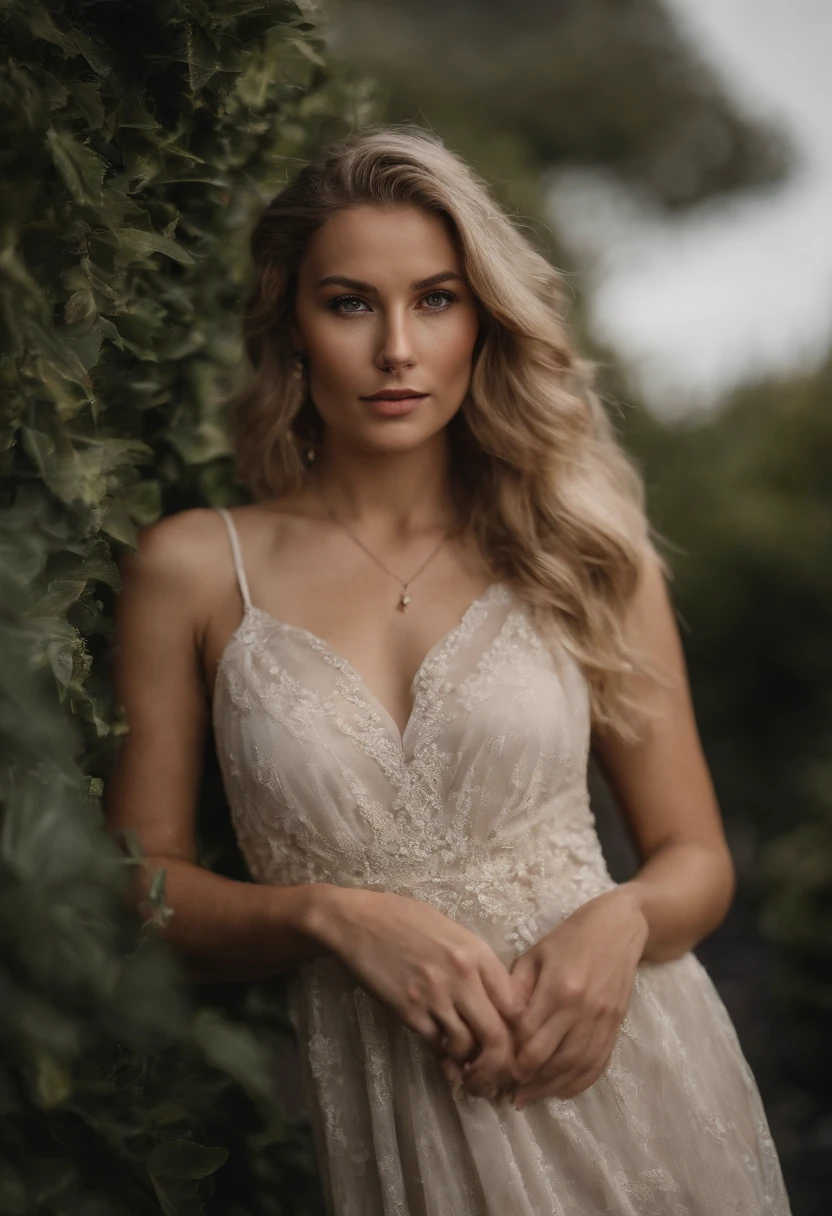 Realistic young twenty years old white female Instagram influencer, Best quality, Blonde, 1 fille, yeux bleus, en robe courte moulante noir au club (((Huge chest,A plump chest))