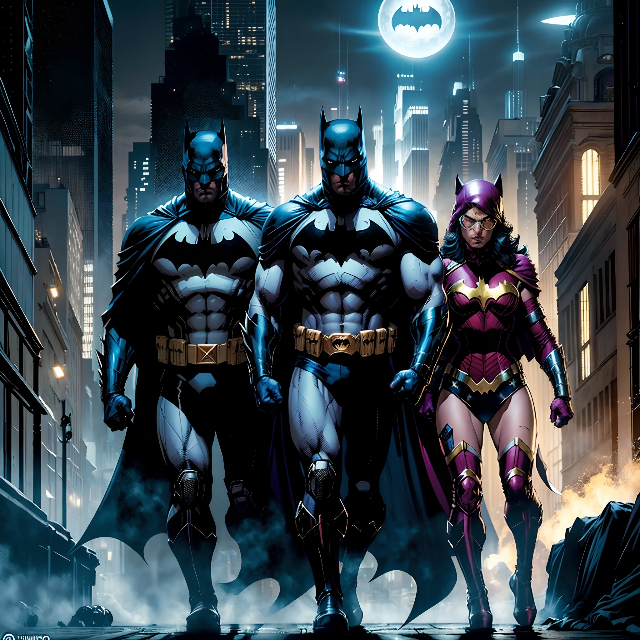 En la oscuridad de la noche, Gotham City is under threat from an enemy like never before: Extraterrestres. Seres de otro mundo han invadido la ciudad, sembrando el caos y el miedo entre sus habitantes. Police are overwhelmed, y el Comisionado Gordon sabe que solo hay una persona que puede enfrentar esta amenaza: el Caballero de la Noche, Batman.
Batman, el vigilante enmascarado, He embarks on a mission to uncover the truth behind this alien invasion and stop it.. Utilizando sus habilidades detectivescas y su vasta fortuna, Bruce Wayne investiga a fondo la fuente de la amenaza. Descubre que los extraterrestres tienen un motivo: they are looking for a powerful technology that could destroy the Earth.
With its iconic armor and strategic intelligence, Batman faces hordes of aliens on the streets of Gotham. Sin embargo, These beings are not like any enemy you have faced before.. They are stronger, faster and technologically advanced. Batman lucha valientemente, pero se da cuenta de que necesita ayuda.
In your search for allies, Batman contacta a la Liga de la Justicia, reuniting heroes like Superman, Wonder Woman and Flash to join the fight against alien invaders. Juntos, forman un frente unido para detener esta