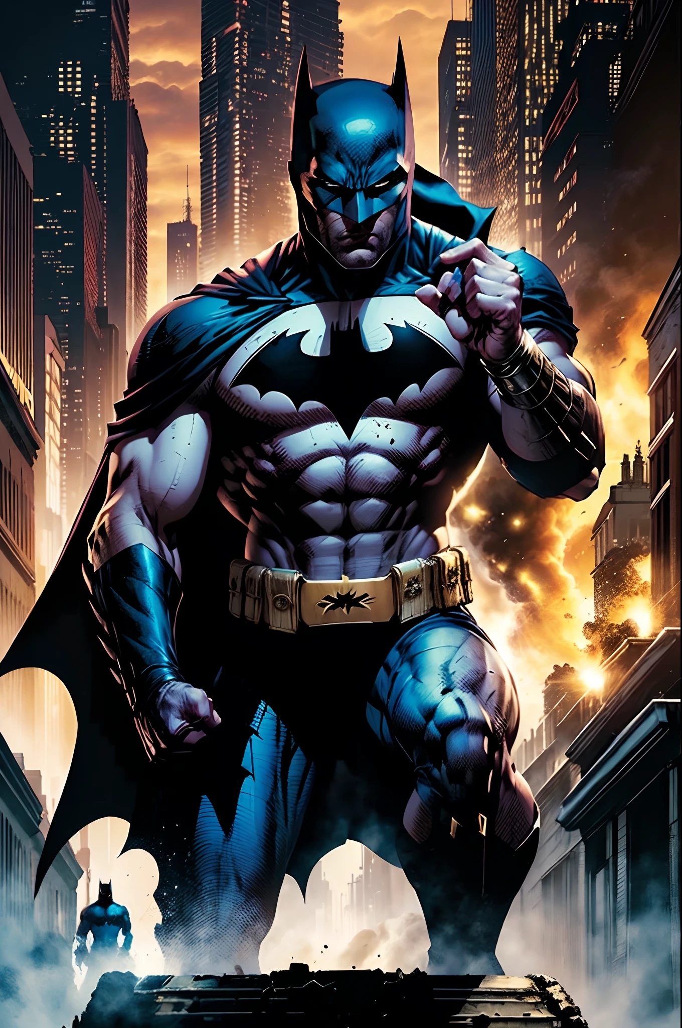 En la oscuridad de la noche, Gotham City is under threat from an enemy like never before: Extraterrestres. Seres de otro mundo han invadido la ciudad, sembrando el caos y el miedo entre sus habitantes. Police are overwhelmed, y el Comisionado Gordon sabe que solo hay una persona que puede enfrentar esta amenaza: el Caballero de la Noche, Batman.
Batman, el vigilante enmascarado, He embarks on a mission to uncover the truth behind this alien invasion and stop it.. Utilizando sus habilidades detectivescas y su vasta fortuna, Bruce Wayne investiga a fondo la fuente de la amenaza. Descubre que los extraterrestres tienen un motivo: they are looking for a powerful technology that could destroy the Earth.
With its iconic armor and strategic intelligence, Batman faces hordes of aliens on the streets of Gotham. Sin embargo, These beings are not like any enemy you have faced before.. They are stronger, faster and technologically advanced. Batman lucha valientemente, pero se da cuenta de que necesita ayuda.
In your search for allies, Batman contacta a la Liga de la Justicia, reuniting heroes like Superman, Wonder Woman and Flash to join the fight against alien invaders. Juntos, forman un frente unido para detener esta