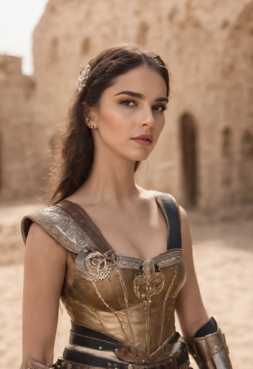 Oficial femenina del Cuerpo de Marines con protector blanco(alto teta enorme muslo grueso Cleopatra Kat cabello cobalto brown eyes labios negros) A communication device, como una tiara, se coloca en la cabeza Un esqueleto de metal negro cubre el torso de una mujer vestida con un traje interior blanco, y el cristal ovalado en su pecho brilla azul. Both shoulders are protected by armor with three plates stacked on the left and right, and metal fibers extending from the armor cover to the elbows. Small backpack on the back Waist circumference is at the front, delantera, izquierda y derecha1Cada placa corta se fija como armadura de falda en la parte posterior, centro izquierdo y derecho. Las botas blindadas protegen tus piernas envueltas en medias de color claro hasta los muslos。(Sf)