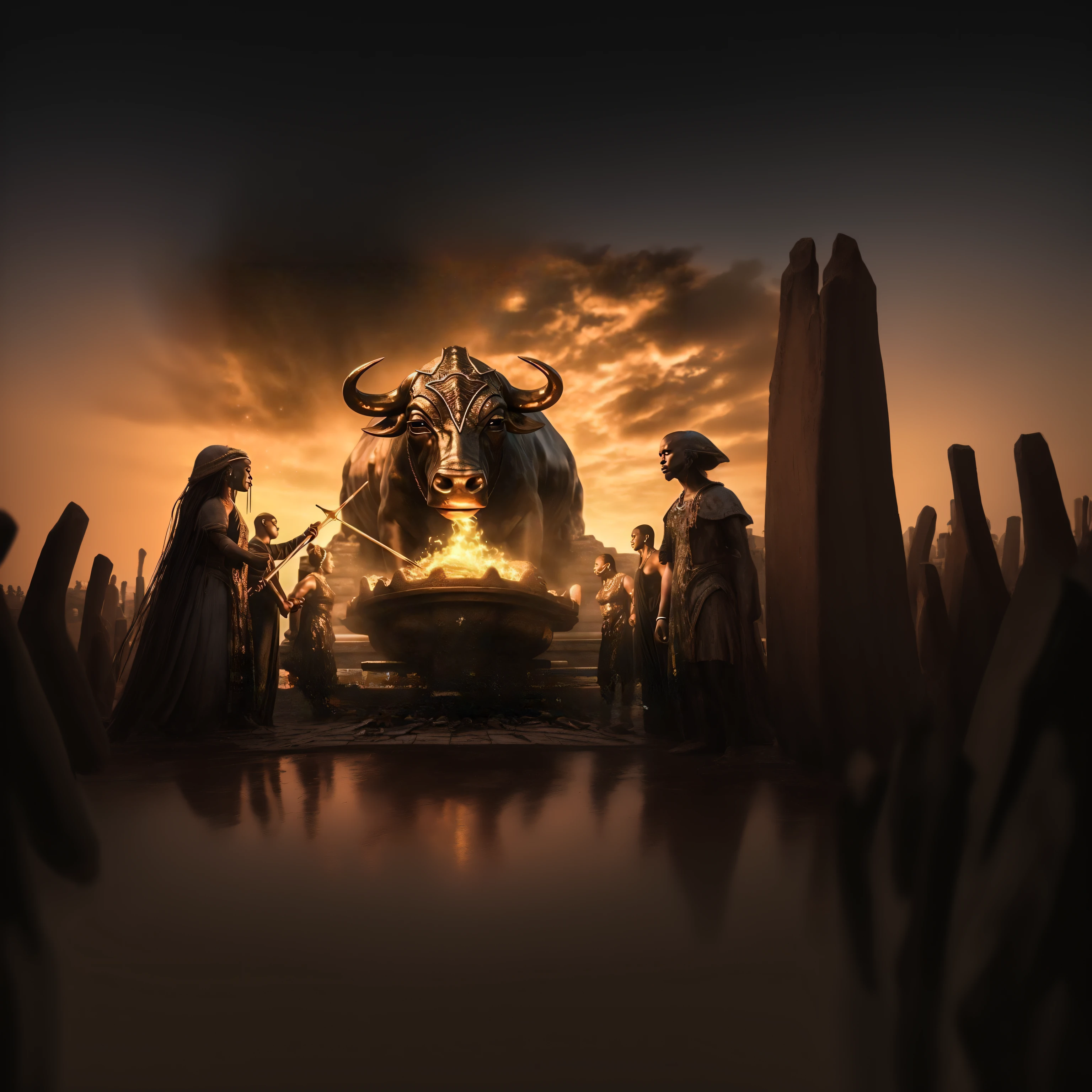 SACRIFICING CRISÇAS TO MOLOQUE