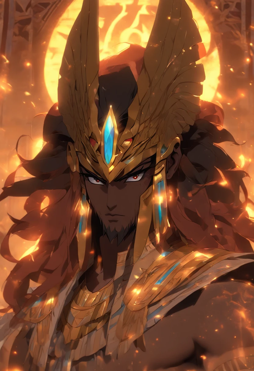 (((SETH))) best quality, ultra-high resolution, 4K detailed CG, master piece,Seth,Seti,Set,Typhonic Beast, Chaos God, Egyptian clothing,EGYPTIAN mythology, desert, aesthetics, ((Egyptian God) ), Beautiful image, centered on the screen