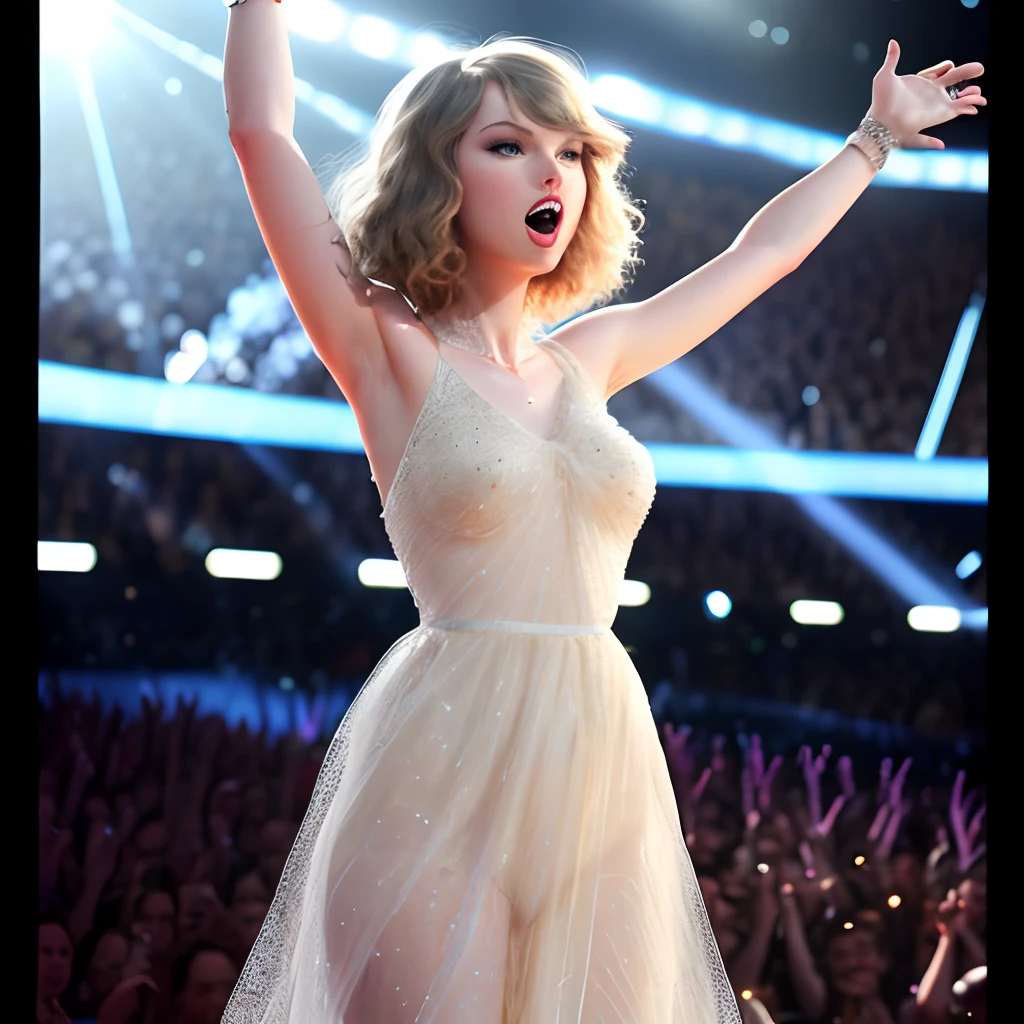 taylor swift winning a vma 2009 super realistic