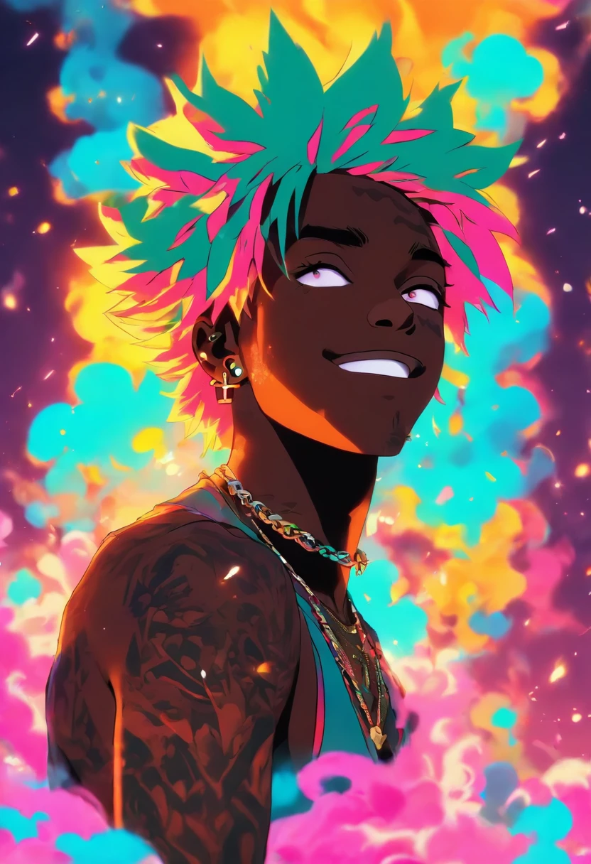 smoke lil uzi vert sunlight, tattoos