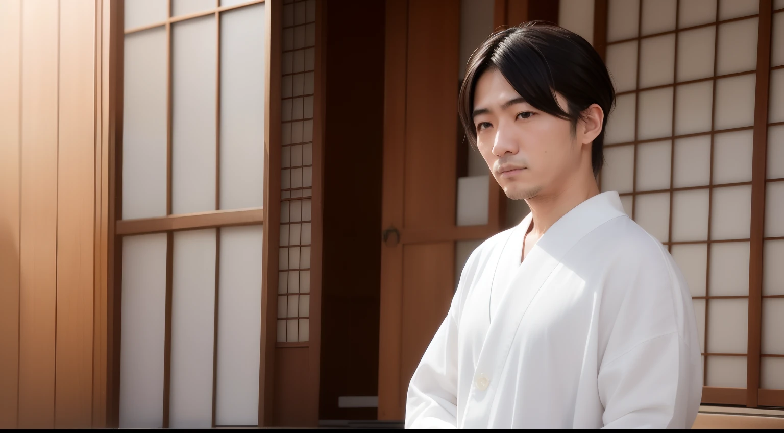Japan male at 30 years old Japan man wearing women's clothes Man Wearing Women's Clothes 1人 Upper Body Photo Delicate hair Delicate wrinkles canny scary atmosphere realistic top-quality delicate Live Action realisitic a picture 8K ultra-detailliert
