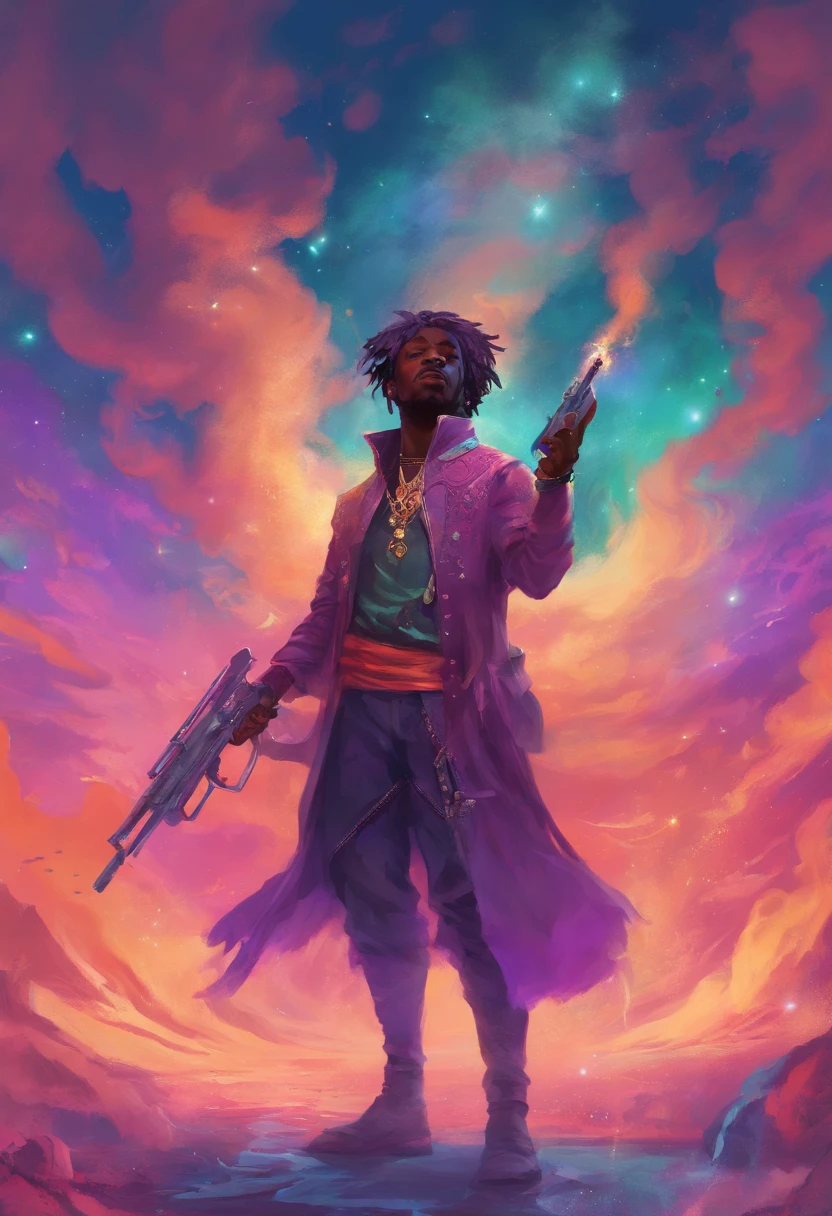 smoke Lil Uzi Vert gun scary