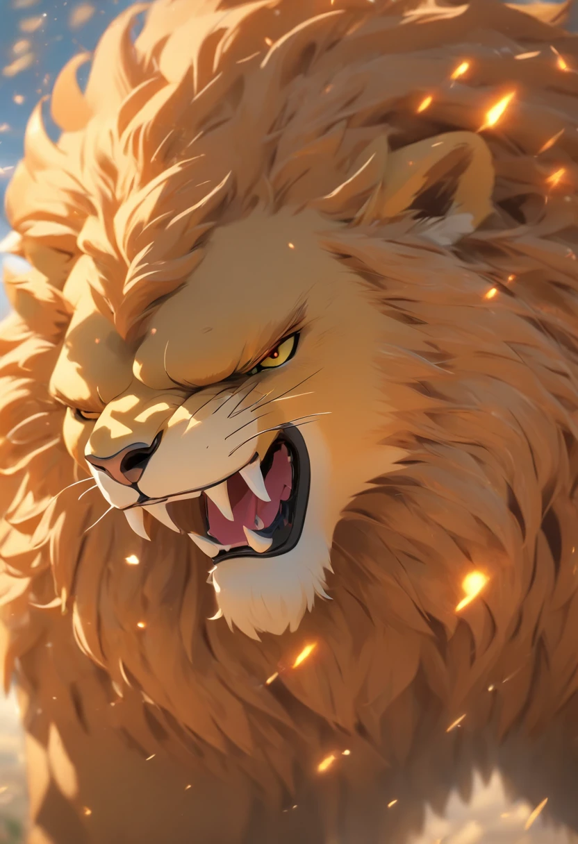 lion head, best quality, very high resolution, 4K detailed CG, masterpiece, 3d model blueprint, pose de frente e de lado para modelagem 3D, concept art