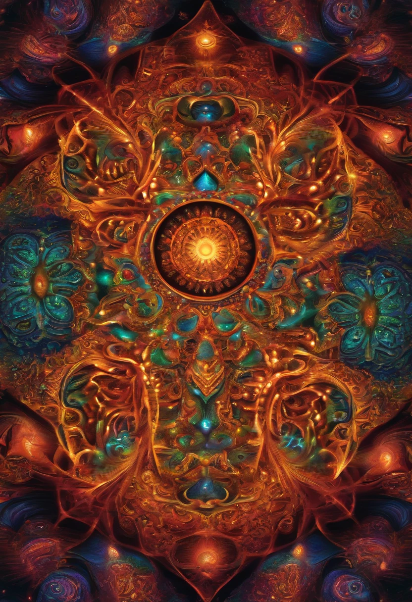 Psychedelic DMT trip
