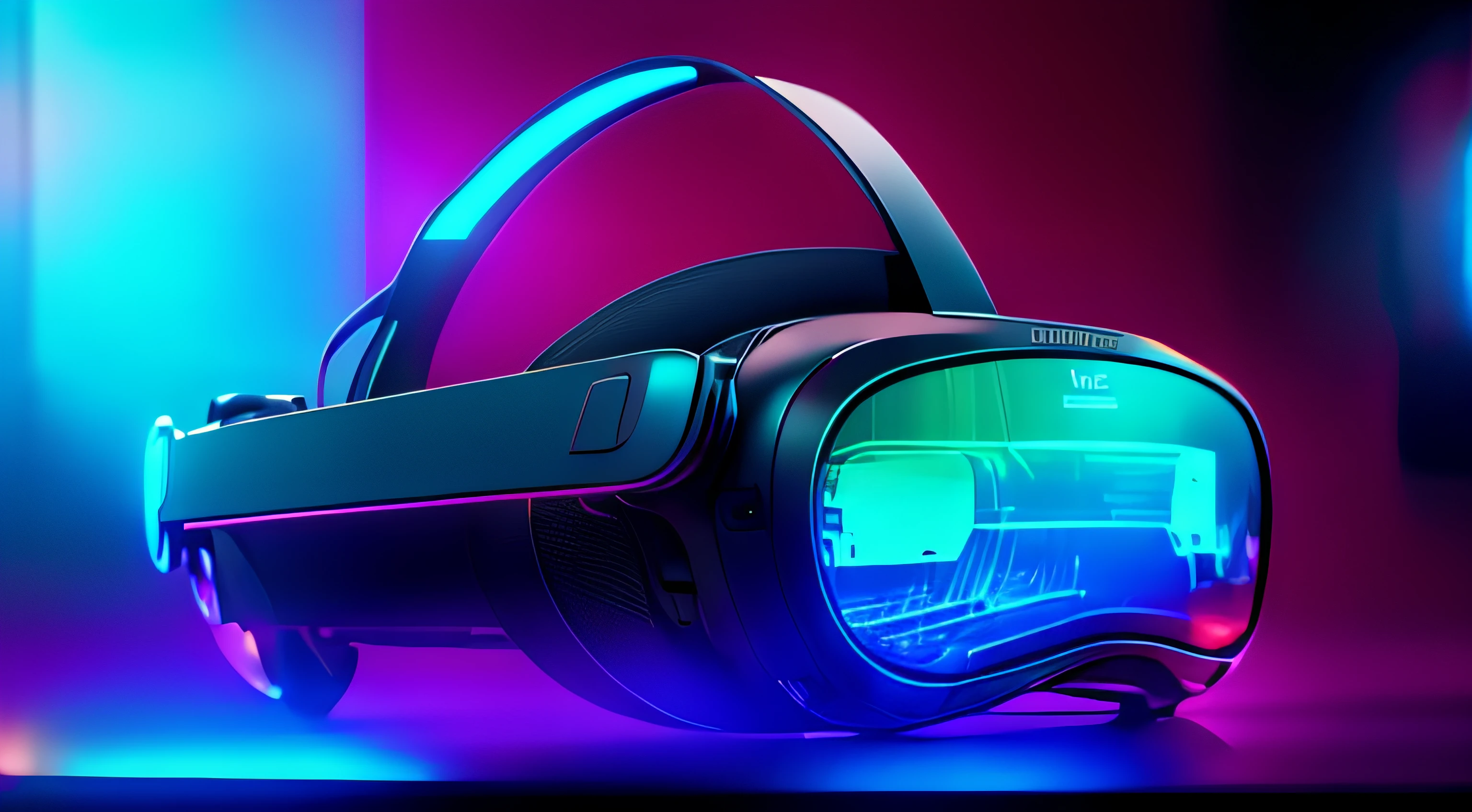 there is a pair of glasses that are on a table, oculus quest 2, vr headset, futuristic vr headset, vr goggles, vr iridium visor, headset, oled visor for eyes, oled visor over eyes, virtual reality headset, 3 d goggles, futuristic ar glasses, vr googles, neosvr!!!, ar glasses, goggles