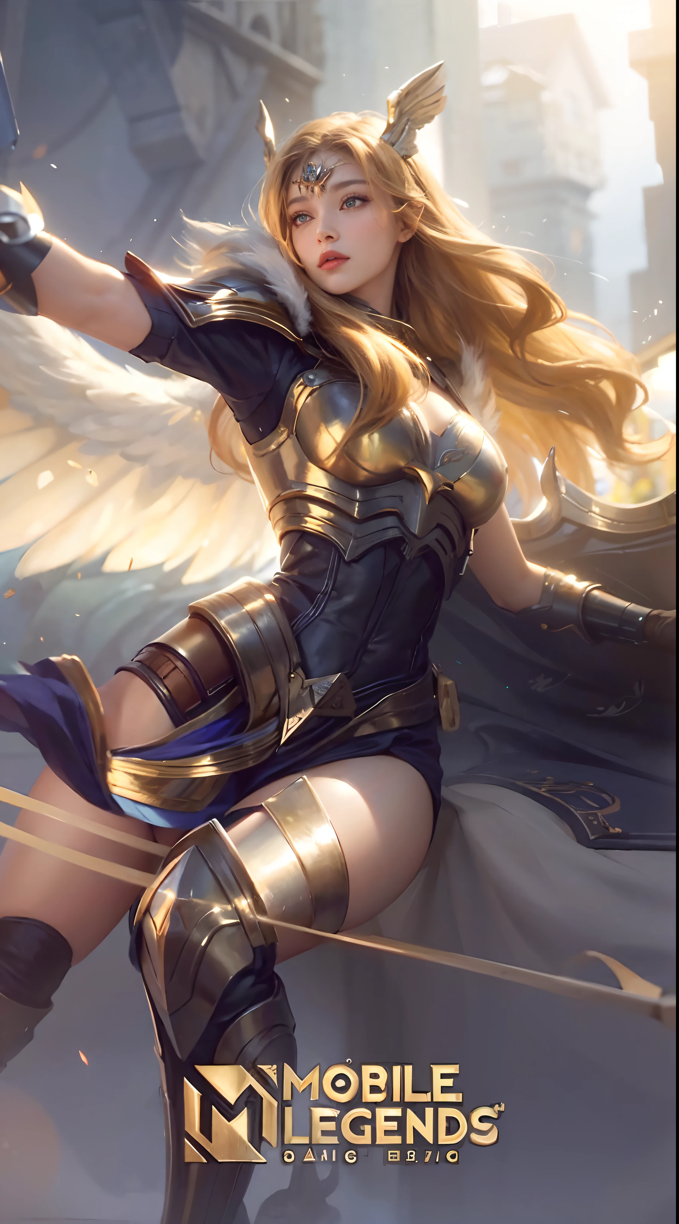 ((masterpiece)), ((best quality)), ((HD 4k)),((realistic 1.2)), mature girl, Valkyrie