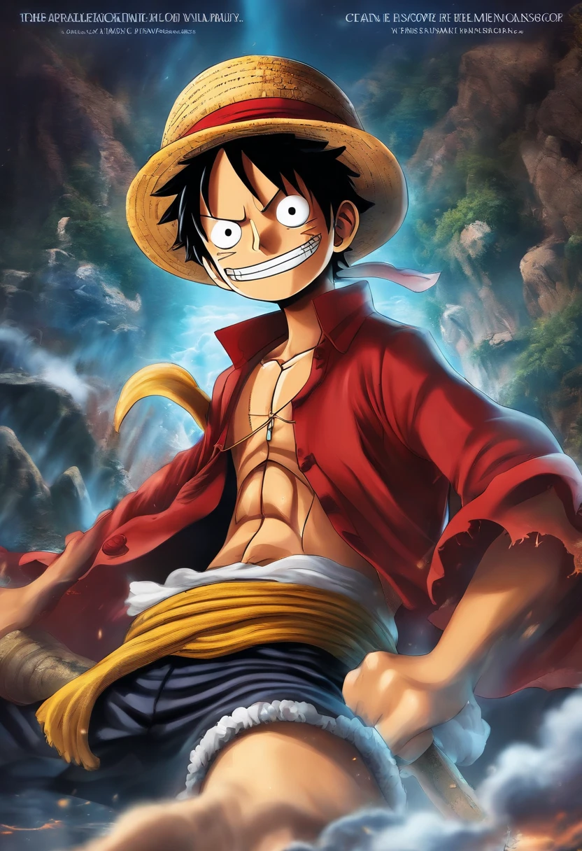 ((luffy nika)),masterpiece, (((realistic, 8k, best quality))),realistic, asian male, smile, gi, orange gi, dark blue short-sleeved undershirt,grin