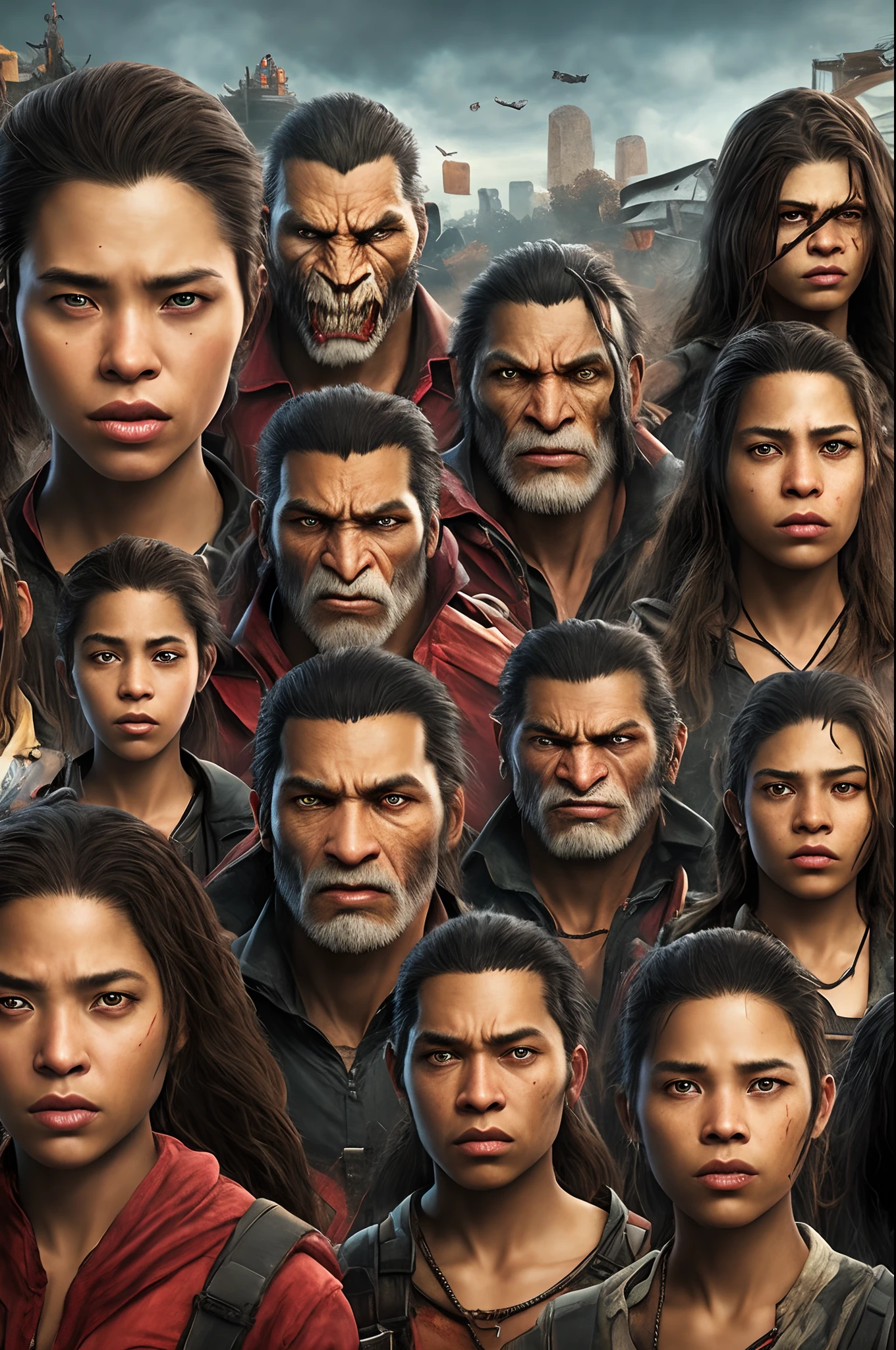 "Honduran Mutants Unleashed" - Craft a jaw-dropping hyper-realistic photograph featuring a diverse group of Honduran mutants, each possessing unique forms and extraordinary powers. Showcase their spectacular and surreal features with meticulous attention to detail. Whether it's anthropomorphic animals or individuals with astonishing abilities, make them come to life in 8K resolution. The image should be a visual spectacle, immersing viewers in the world of these incredible mutants, Photography, using state-of-the-art techniques and equipment to bring the Honduran mutants to life in a hyper-realistic 8K photograph,