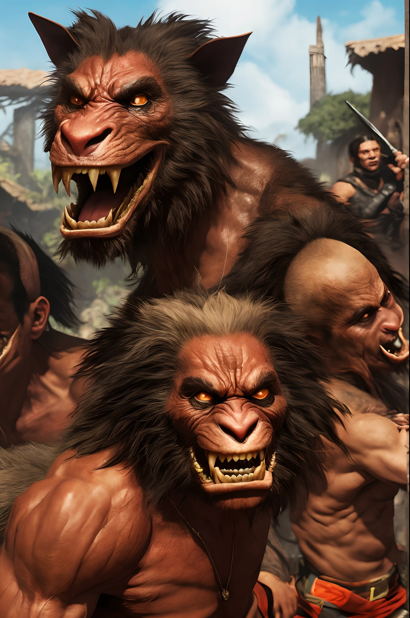 "Honduran Mutants Unleashed" - Craft a jaw-dropping hyper-realistic photograph featuring a diverse group of Honduran mutants, each possessing unique forms and extraordinary powers. Showcase their spectacular and surreal features with meticulous attention to detail. Whether it's anthropomorphic animals or individuals with astonishing abilities, make them come to life in 8K resolution. The image should be a visual spectacle, immersing viewers in the world of these incredible mutants, Photography, using state-of-the-art techniques and equipment to bring the Honduran mutants to life in a hyper-realistic 8K photograph,