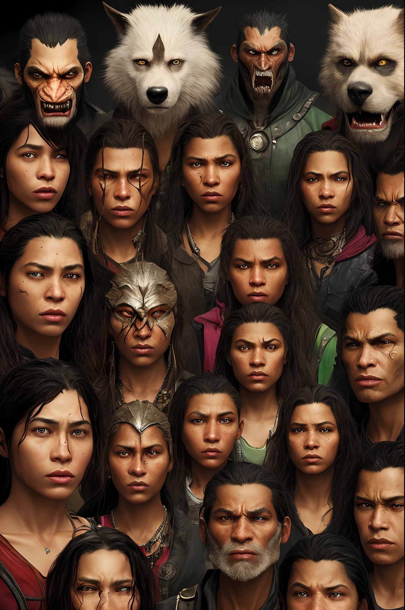 "Honduran Mutants Unleashed" - Craft a jaw-dropping hyper-realistic photograph featuring a diverse group of Honduran mutants, each possessing unique forms and extraordinary powers. Showcase their spectacular and surreal features with meticulous attention to detail. Whether it's anthropomorphic animals or individuals with astonishing abilities, make them come to life in 8K resolution. The image should be a visual spectacle, immersing viewers in the world of these incredible mutants, Photography, using state-of-the-art techniques and equipment to bring the Honduran mutants to life in a hyper-realistic 8K photograph,