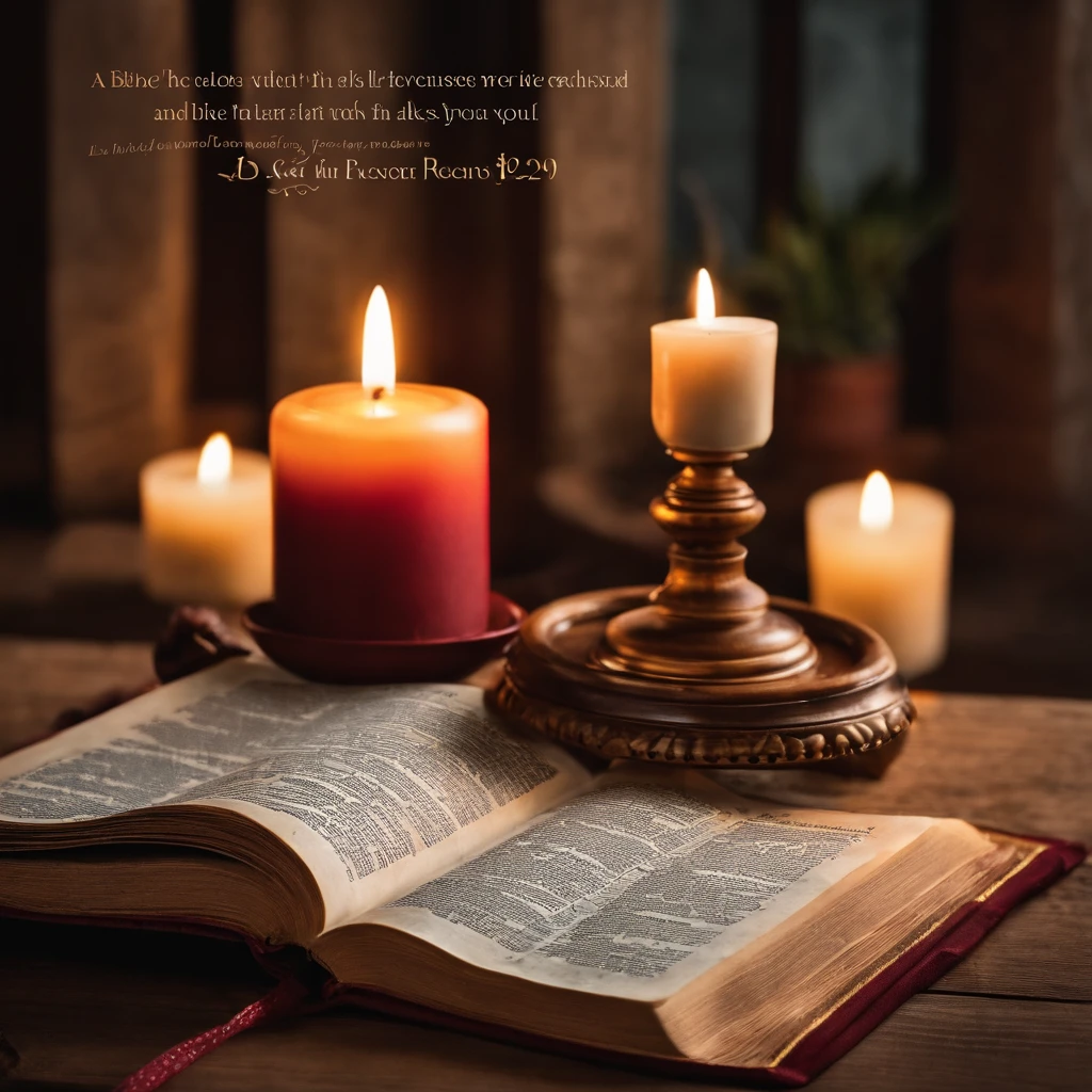 Image for Christian-themed Instagram POST, A Bible with the following verse: and whatever you ask in prayer, crendo, recebereis. Mateus 21;22