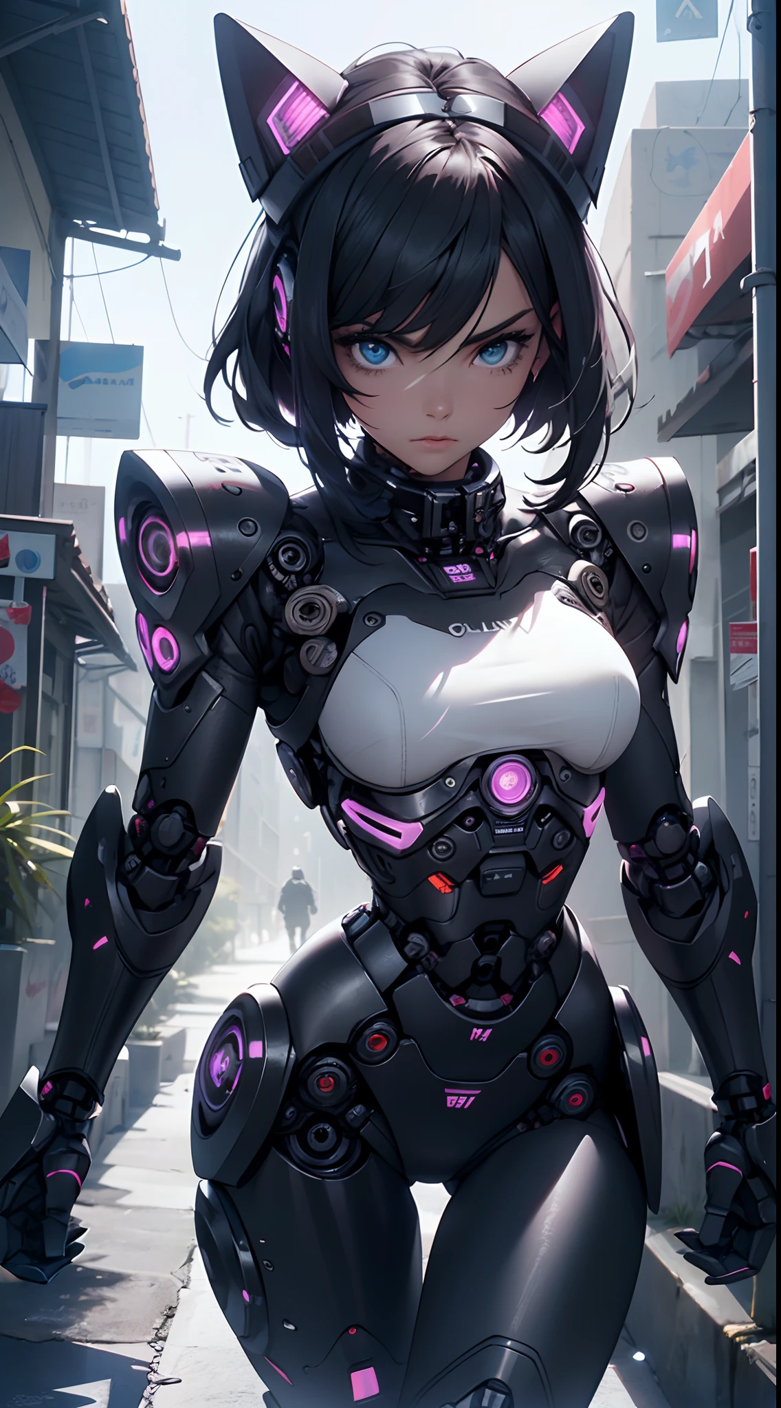 Highest quality　8k Cyborg Suit Girl　Elementary school girl　Sweaty face　cute　Boyish short hair　Very short hair　Steam coming out of my head　My hair is wet with sweat　Black Hair　Broken and unable to move　　Lying down　Soaked Face　My crotch is wet