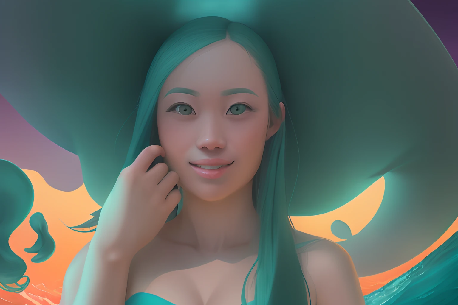 Background sea