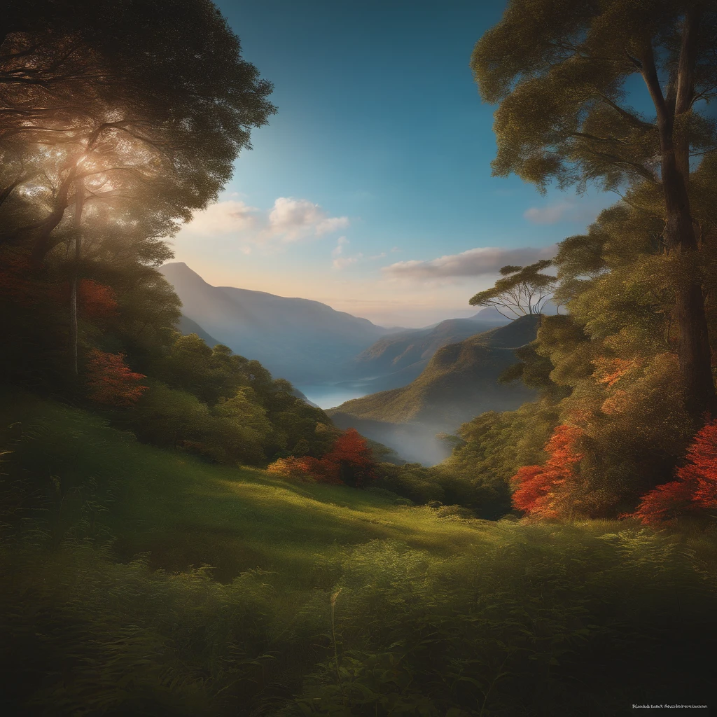 Paisagem Ultrarealista, relaxante e em um formato de 2.048 x 1.152