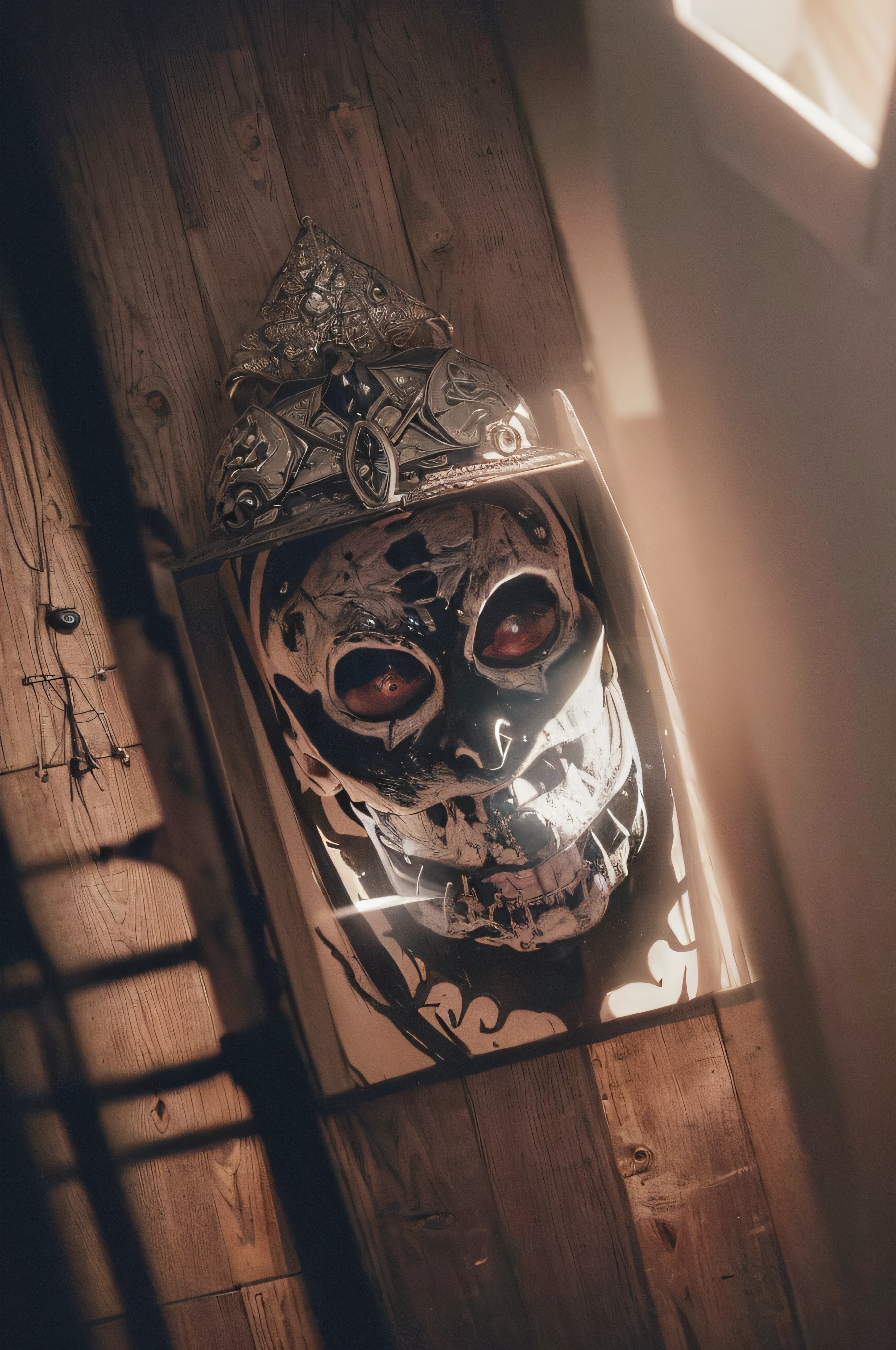 "(The best lighting, oscuro, dramatic),(feto calavera alien, Hellraiser, Cicatrices, , sexy, cerebro, sangre, una rata dentro de la cabeza, terror.),(ojos rojos, calaveras). morning light.