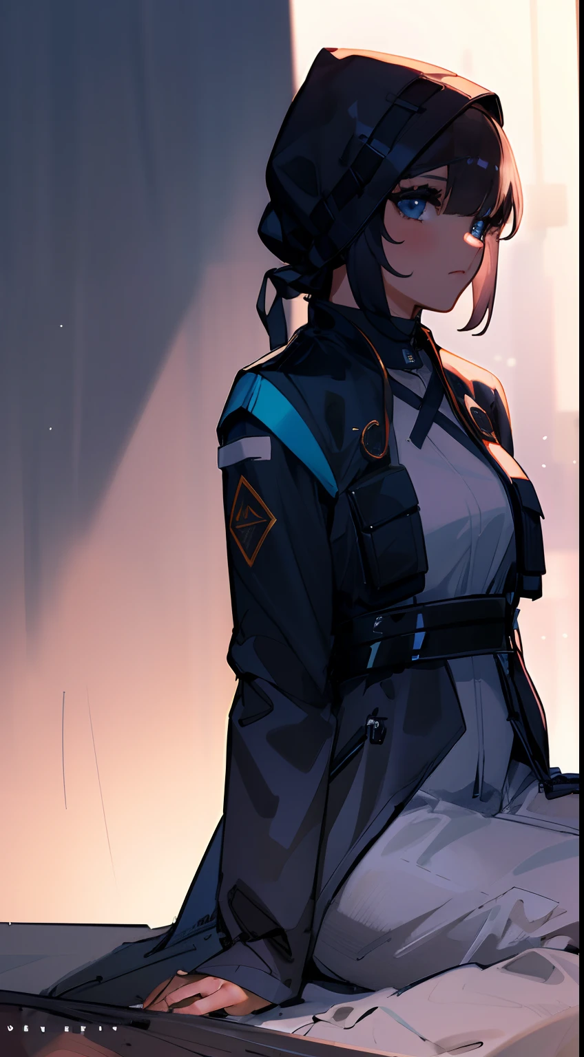 Best quality, Masterpiece, 1girll, full bodyesbian, An extremely delicate and beautiful girl, 8K wallpaper, Beautiful detailed eyes, beautiful detailed glow, Cinematic lighting